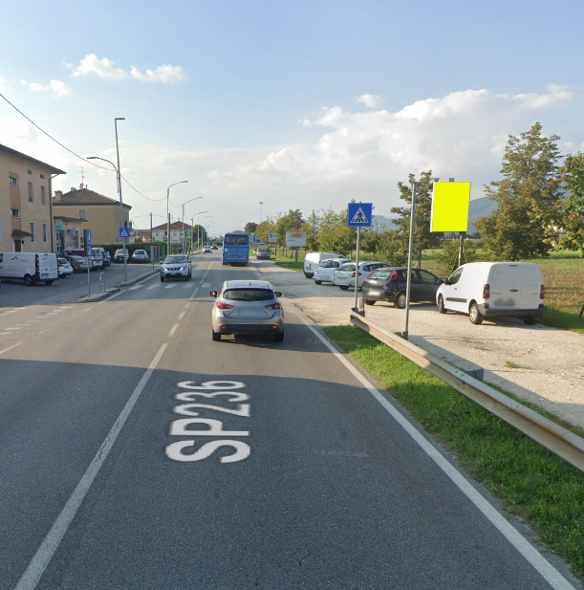 Impianto a S.P. BS 236 Via Brescia - direzione Brescia  Castenedolo