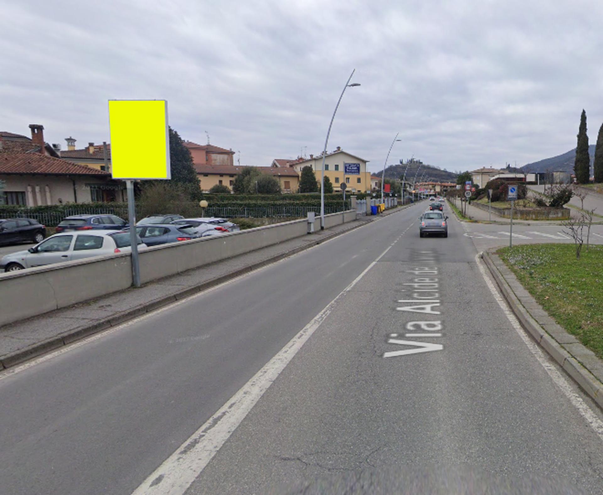 Impianto CARTELLONISTICA a Gussago, in zona Da Dina