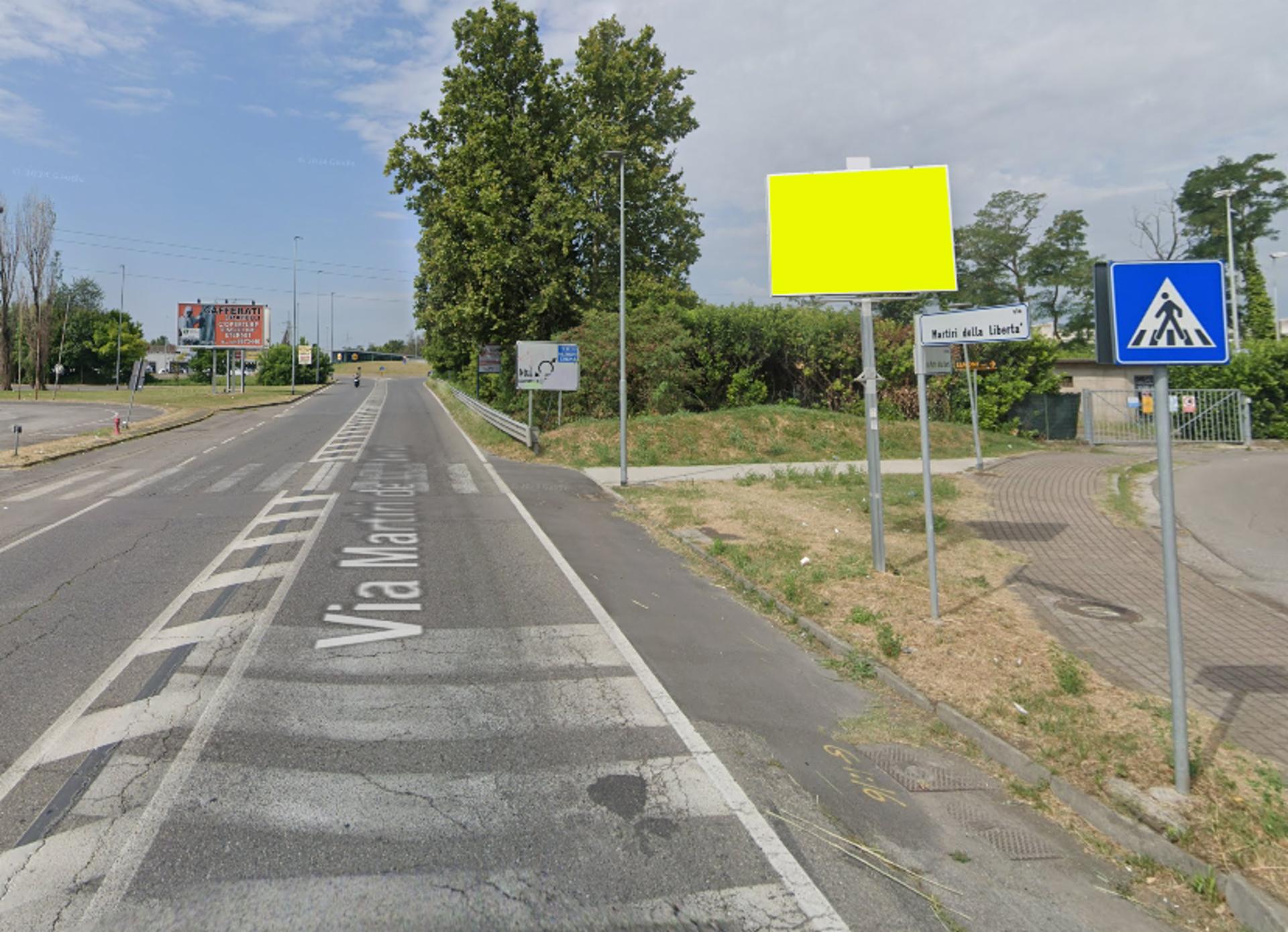 Impianto CARTELLONISTICA a Roncadelle, in zona Burger King