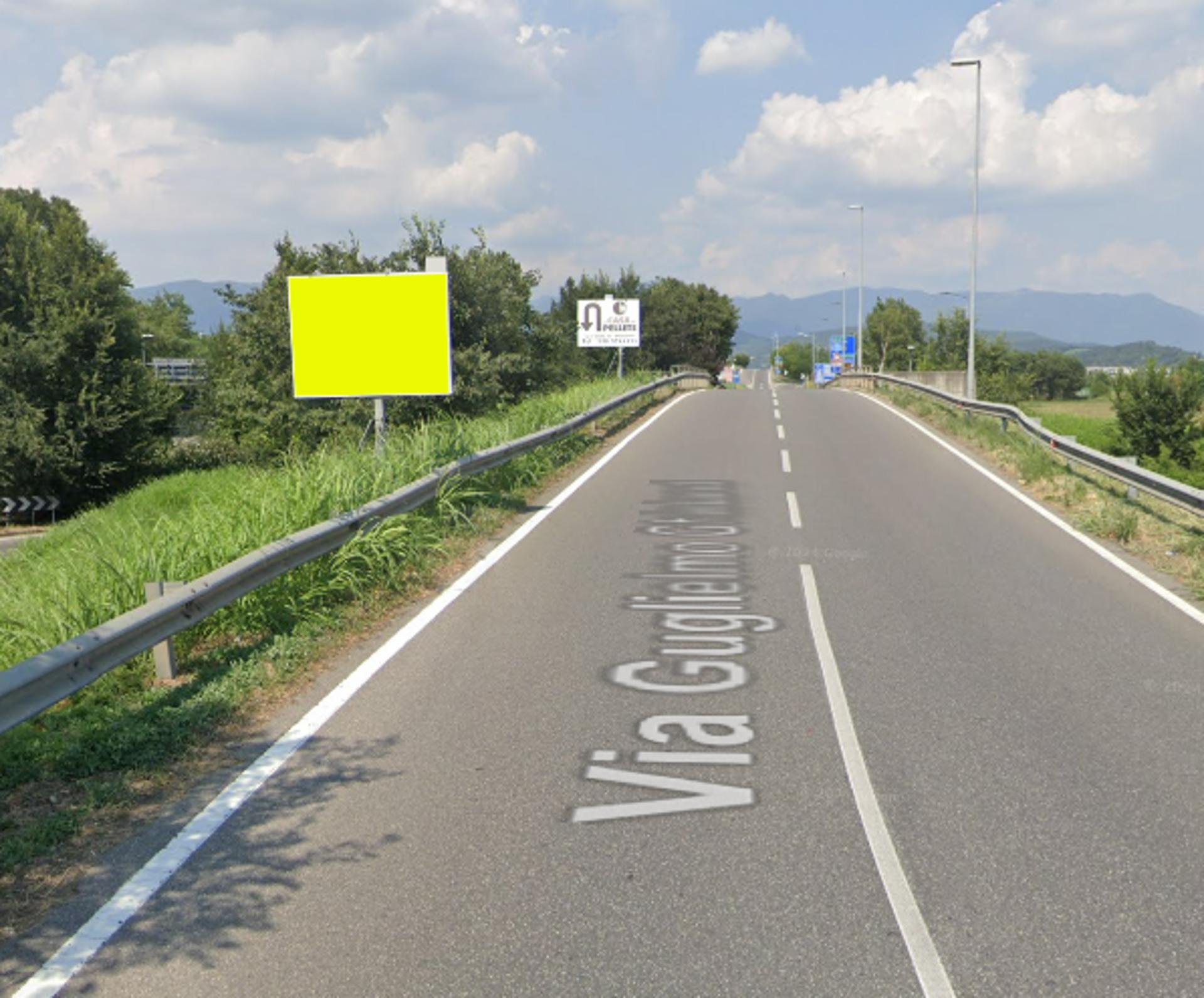 Impianto a Via Ghislandi presso Centro Commerciale Le Rondinelle direzione innesto Tangenziale Brescia – Iseo – Lago di Garda  Roncadelle