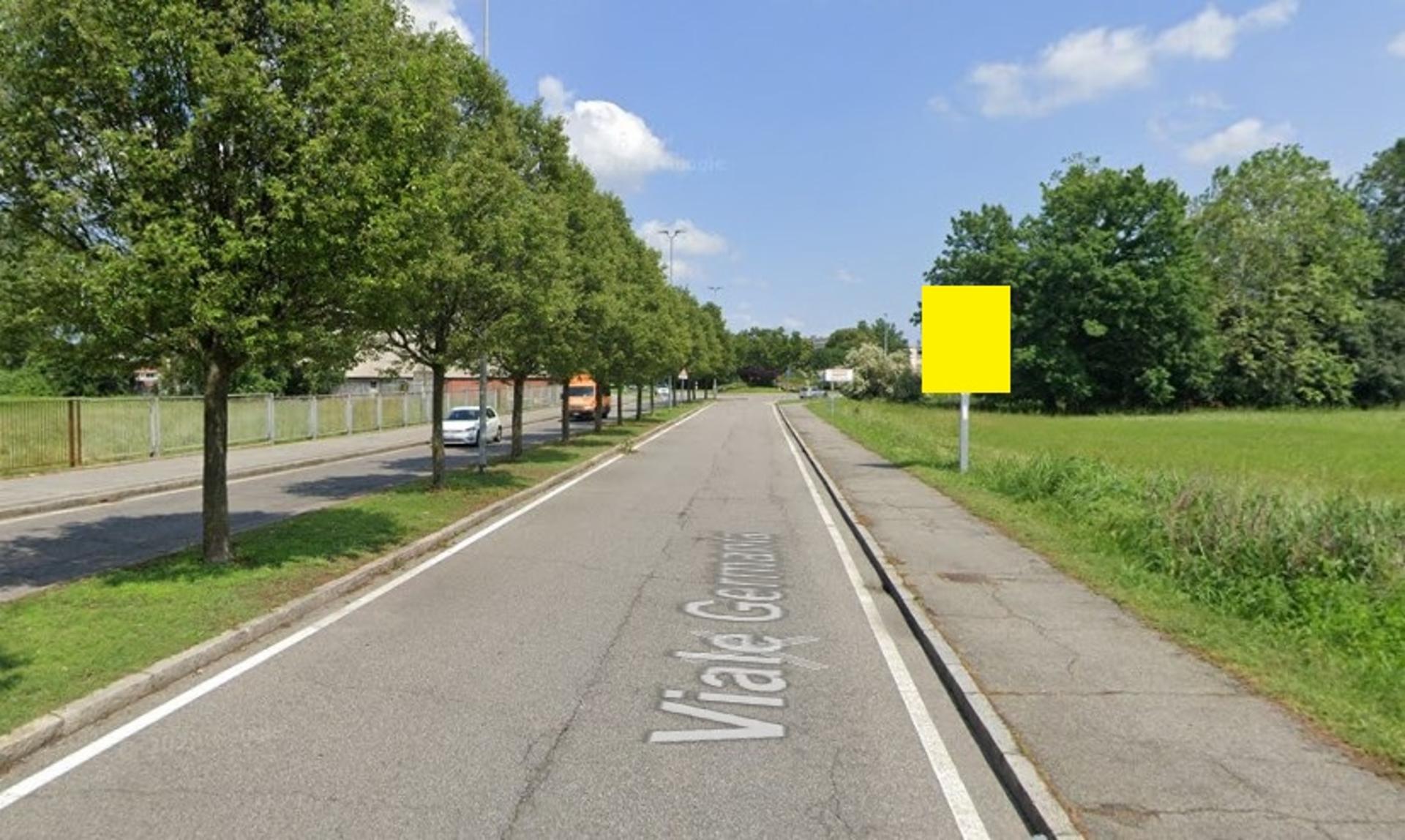 Impianto CARTELLONISTICA a Melzo, in zona Banco Desio