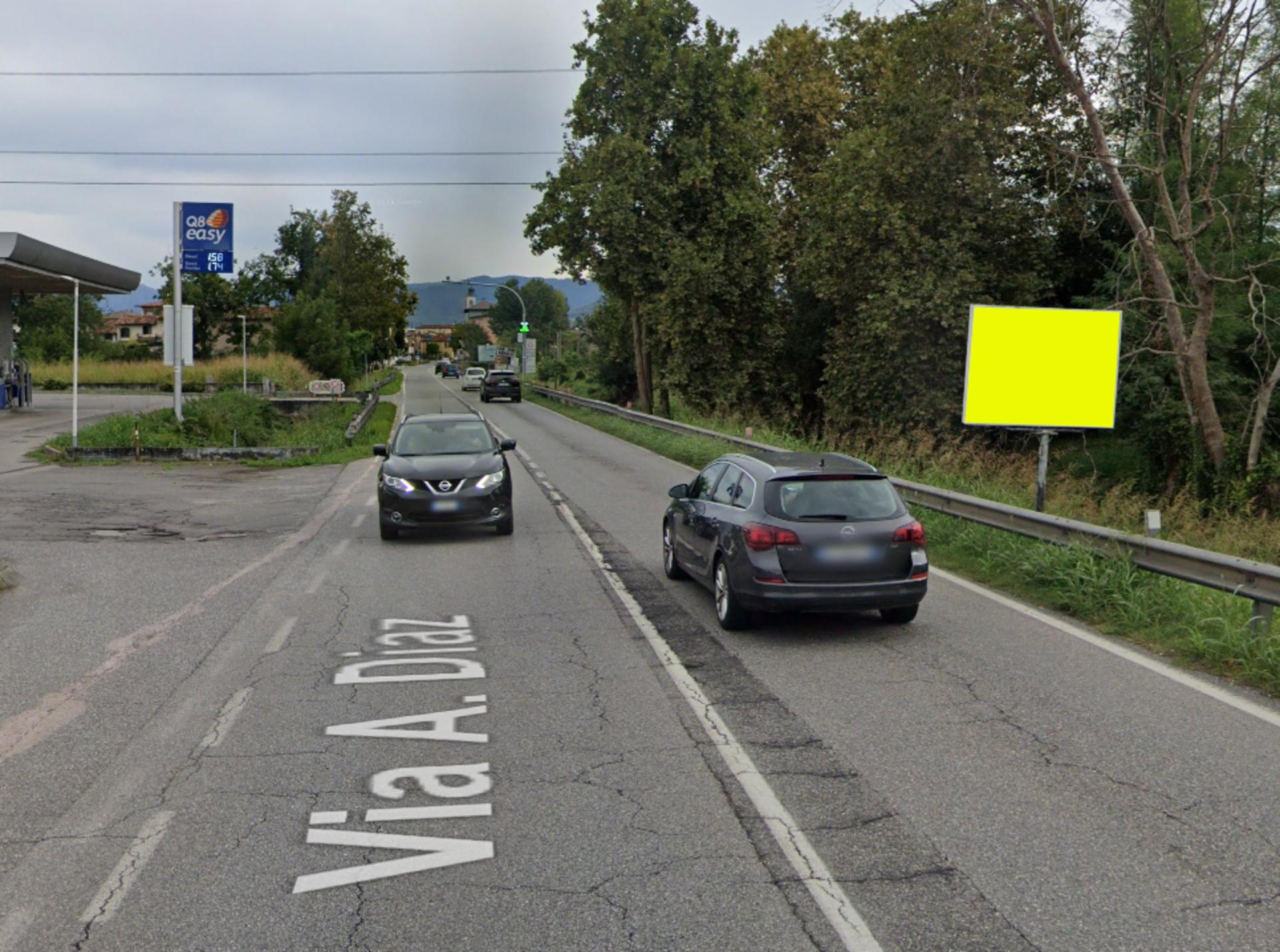 Impianto cartellonistica a San Zeno Naviglio