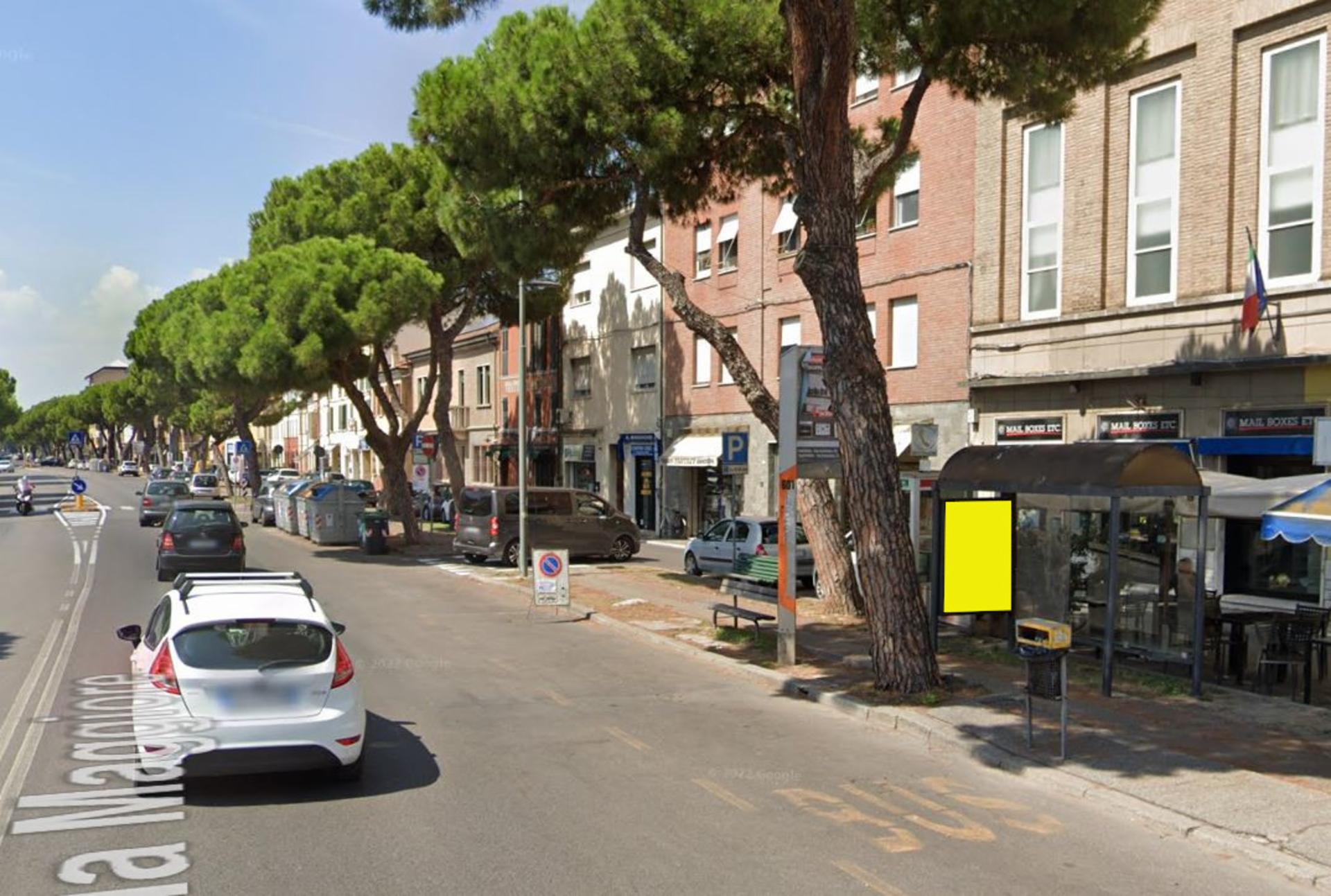 Impianto PENSILINA a Ravenna, in zona Rustichello