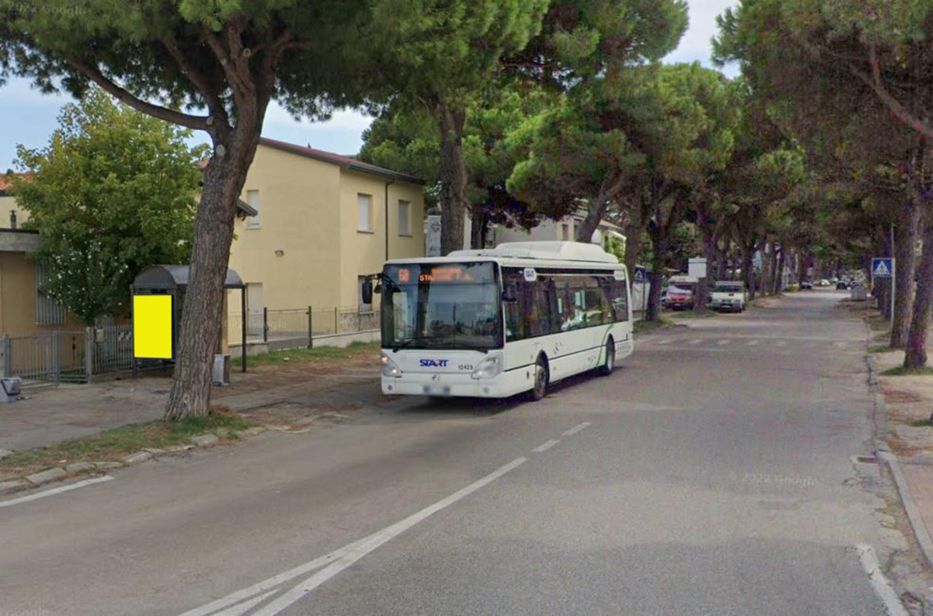 Impianto PENSILINA a Ravenna, in zona Trattoria Cubana da Irma e Pino