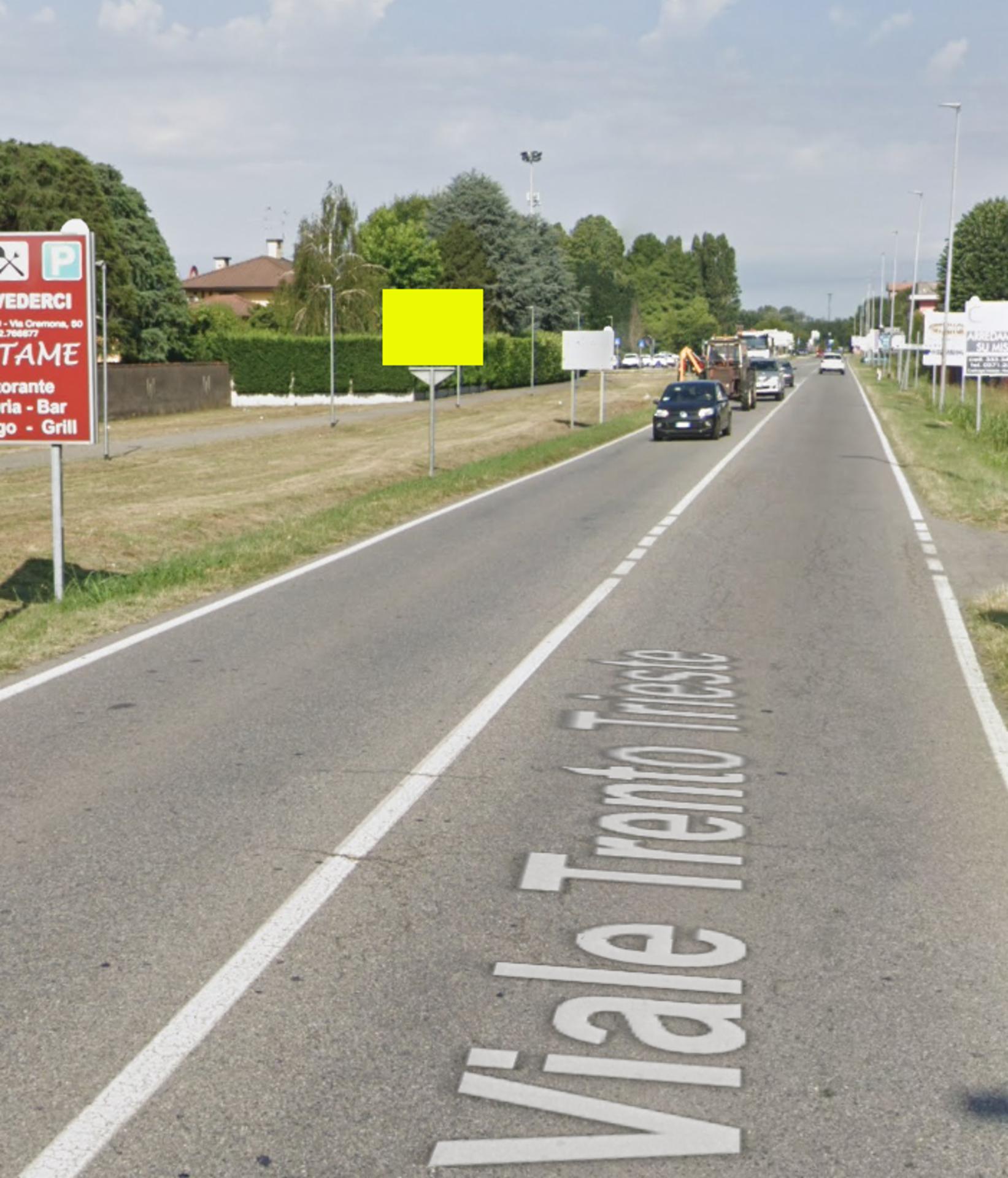 Impianto CARTELLONISTICA a Sant'Angelo Lodigiano, in zona Basilica dei Santi Antonio Abate e Francesca Cabrini