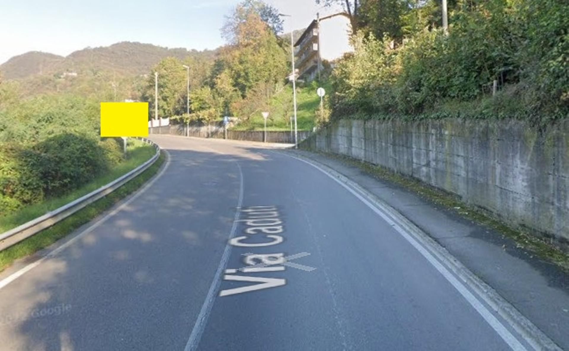 Impianto CARTELLONISTICA a Cene, in zona Ristorante Isola Zio Bruno