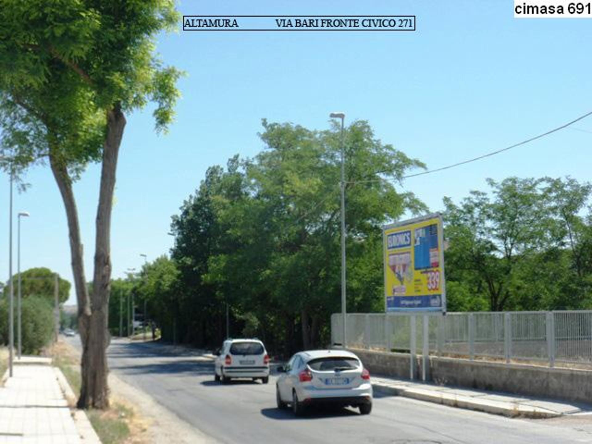 Impianto 6 X 3 a Altamura, in zona Pizzeria Mercadante