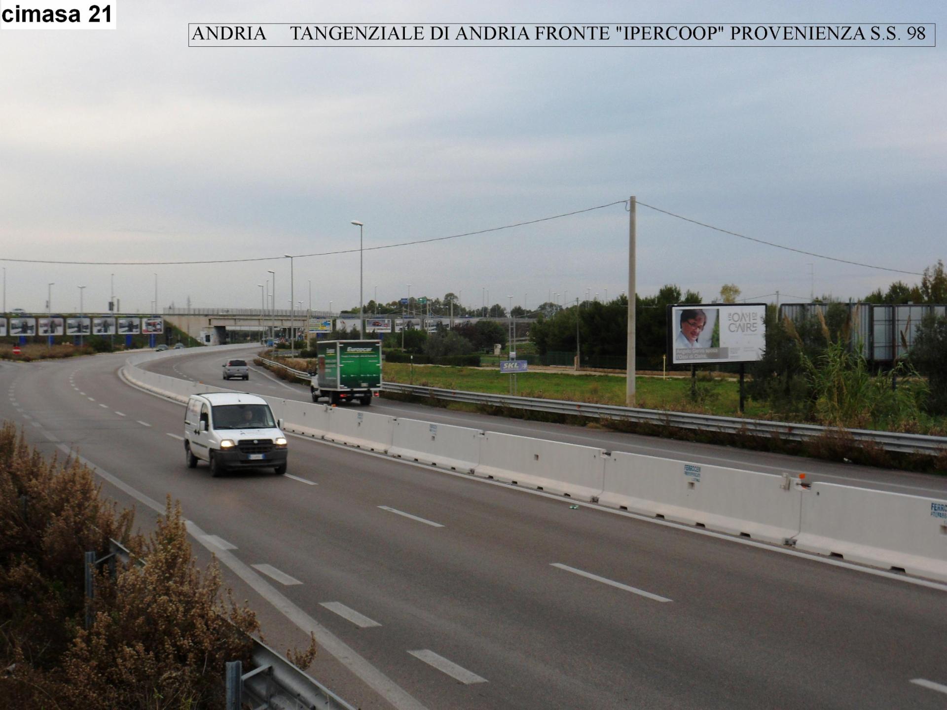 Impianto 6 X 3 a Andria, in zona Pepco