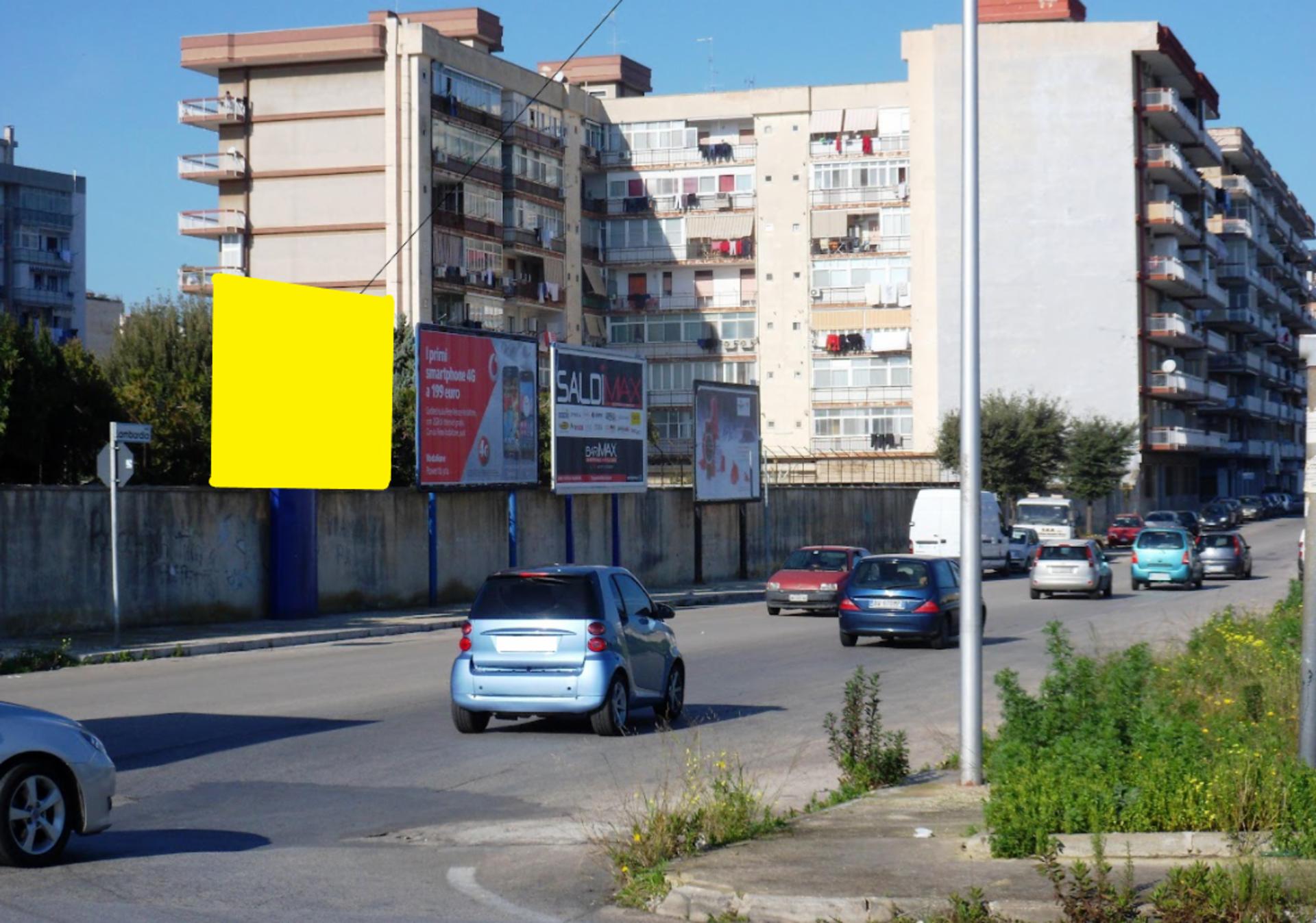Impianto 6 X 3 a Bari, in zona supermercato DOC
