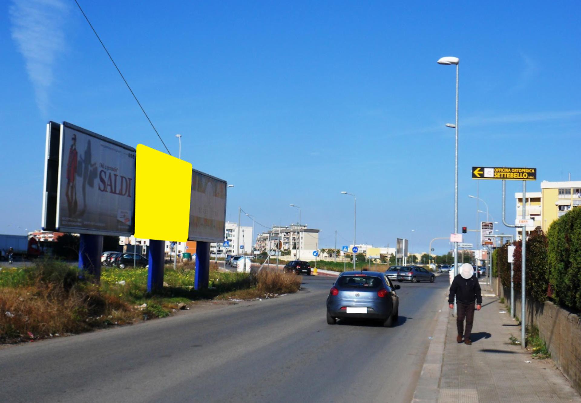 Impianto 6 X 3 a Bari, in zona Mima Shop
