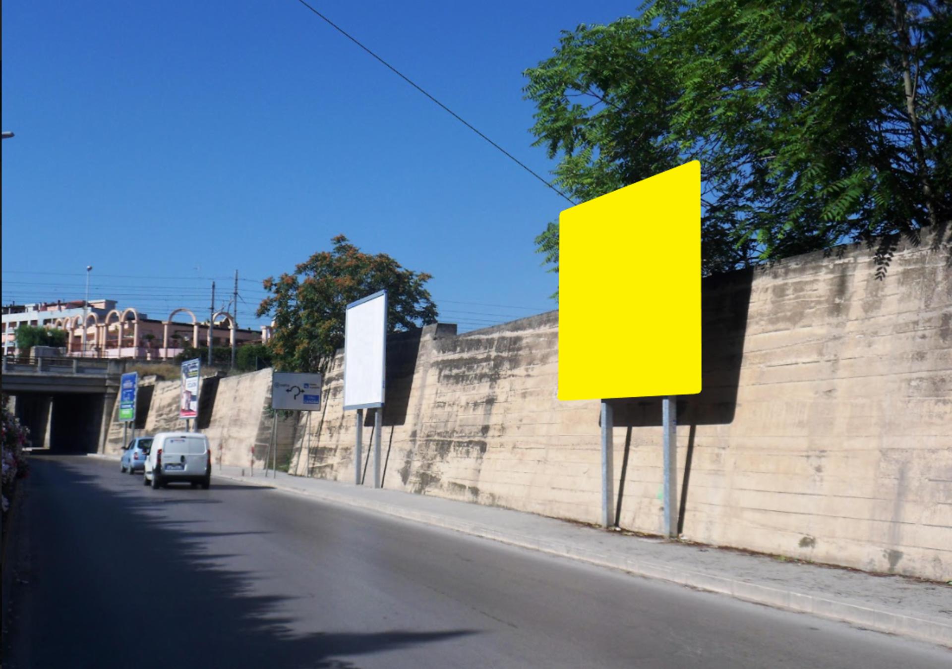Impianto POSTER a Barletta, in zona Antica Fabbrica di Divani