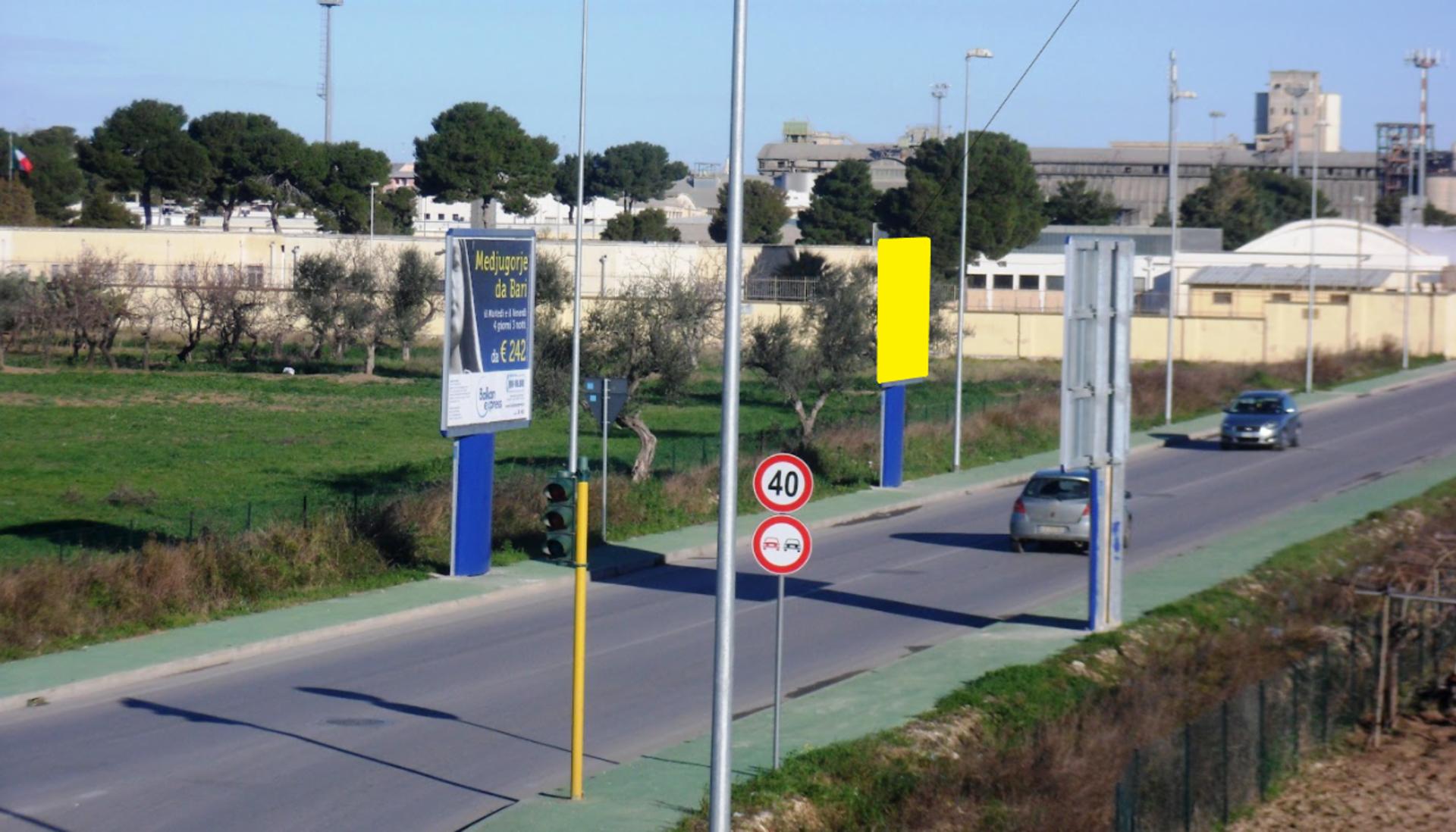 Impianto POSTER a Barletta, in zona Barletta Scalo