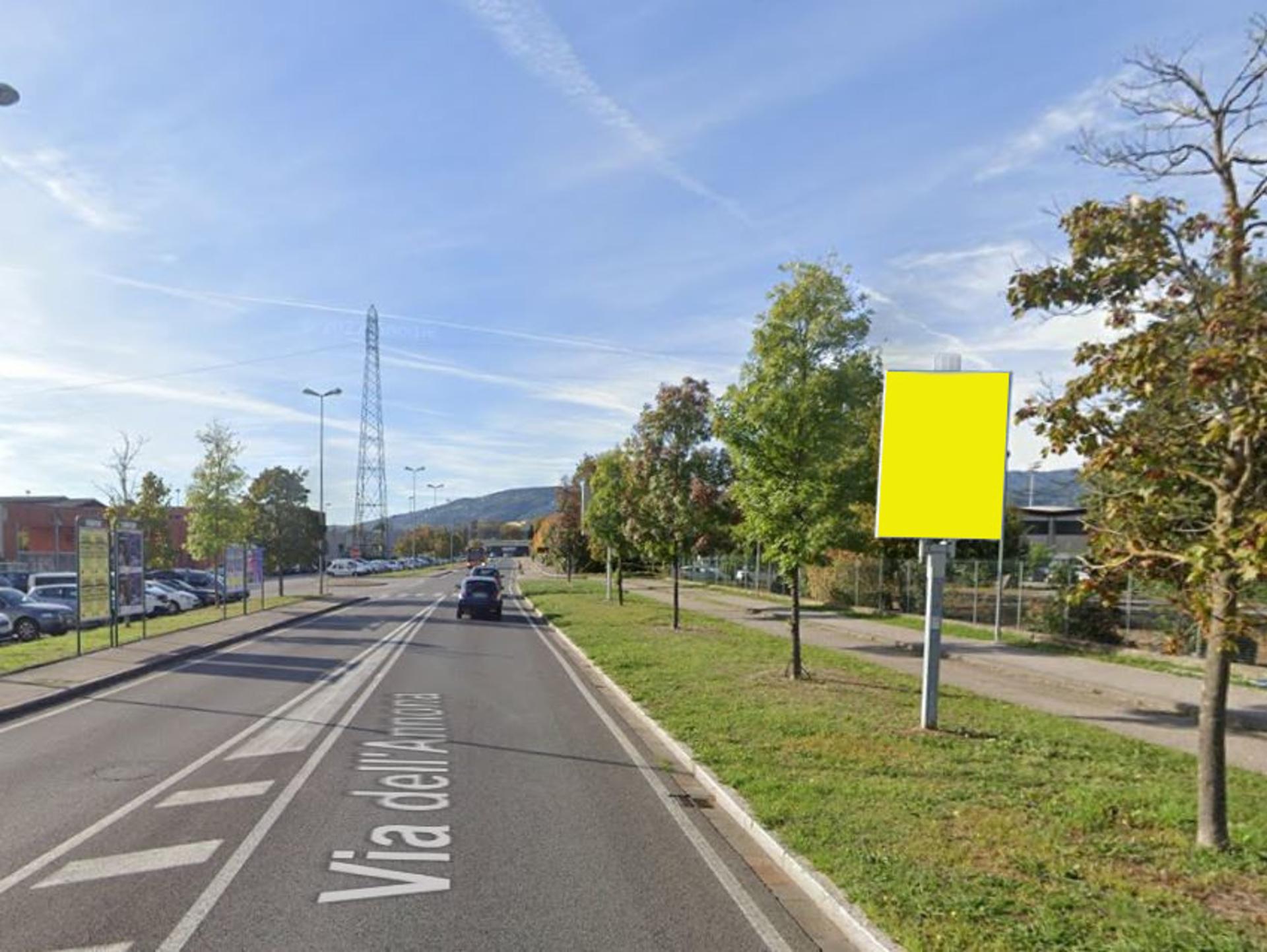 Impianto a Via dell'Annona prima di Rotonda Esselunga  Pistoia