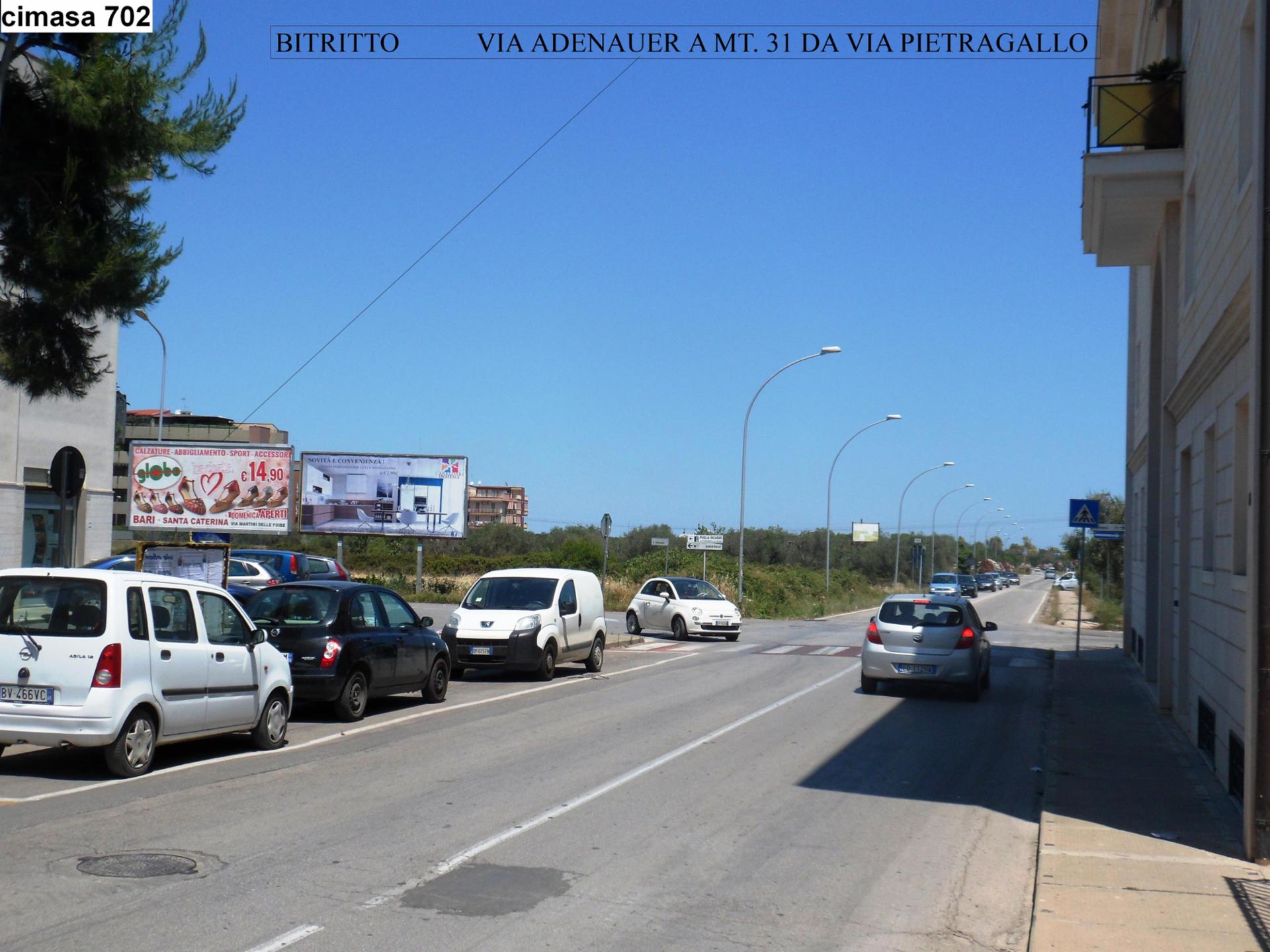 Impianto a VIA K. ADENAUER  Bitritto