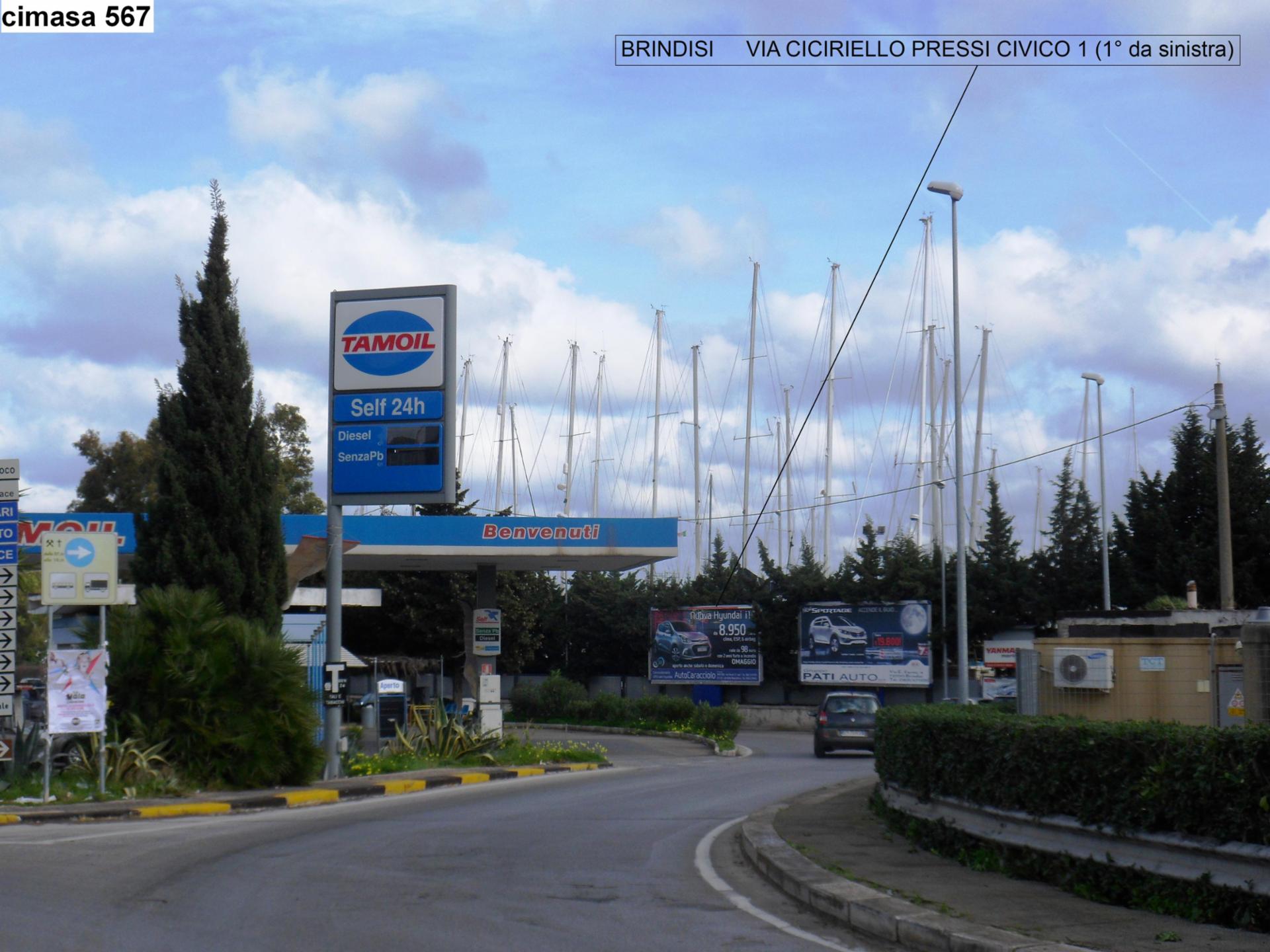 Impianto a VIA ETTORE CICIRIELLO  Brindisi