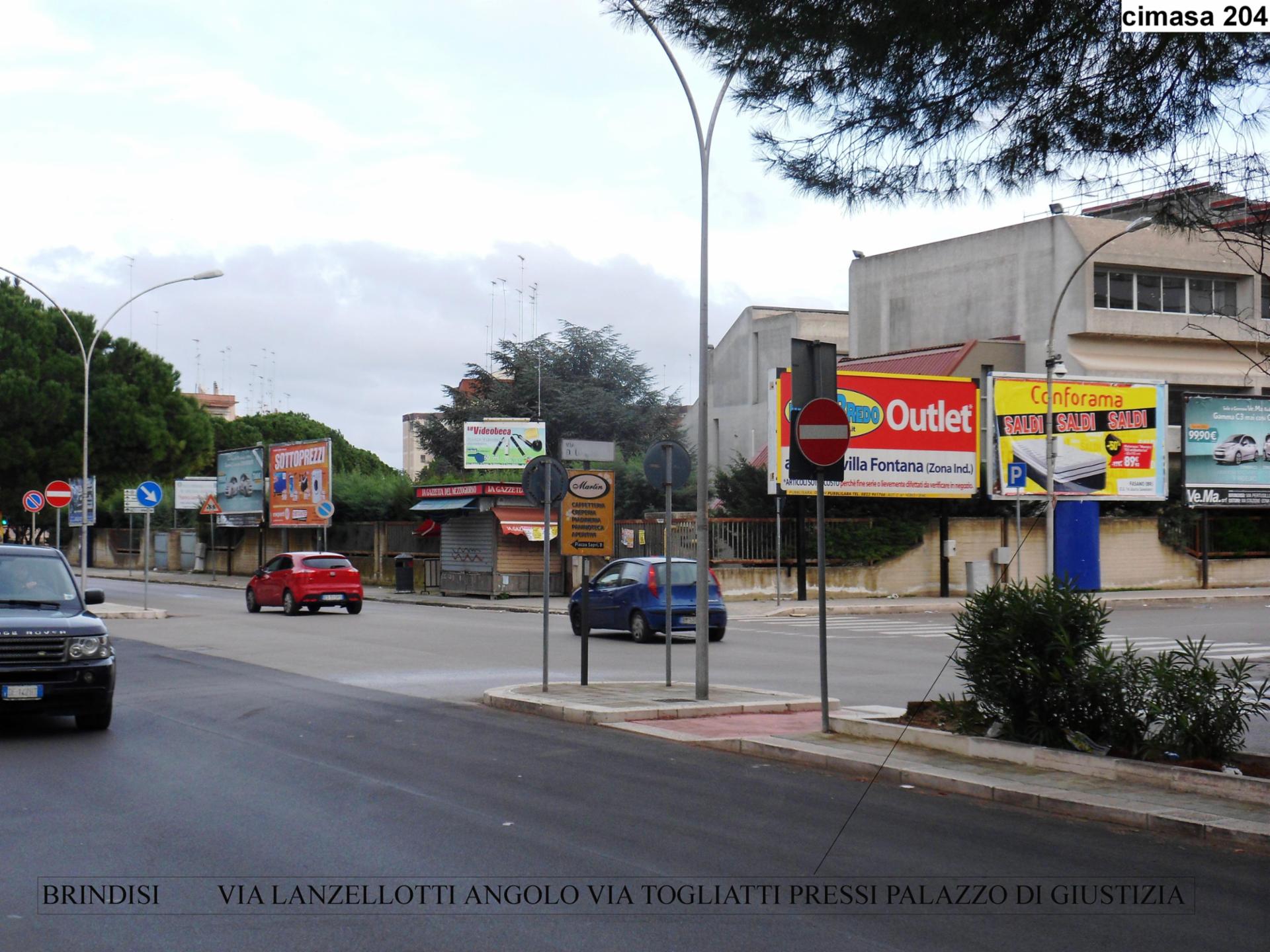 Impianto a VIA ANGELO LANZELLOTTI  Brindisi