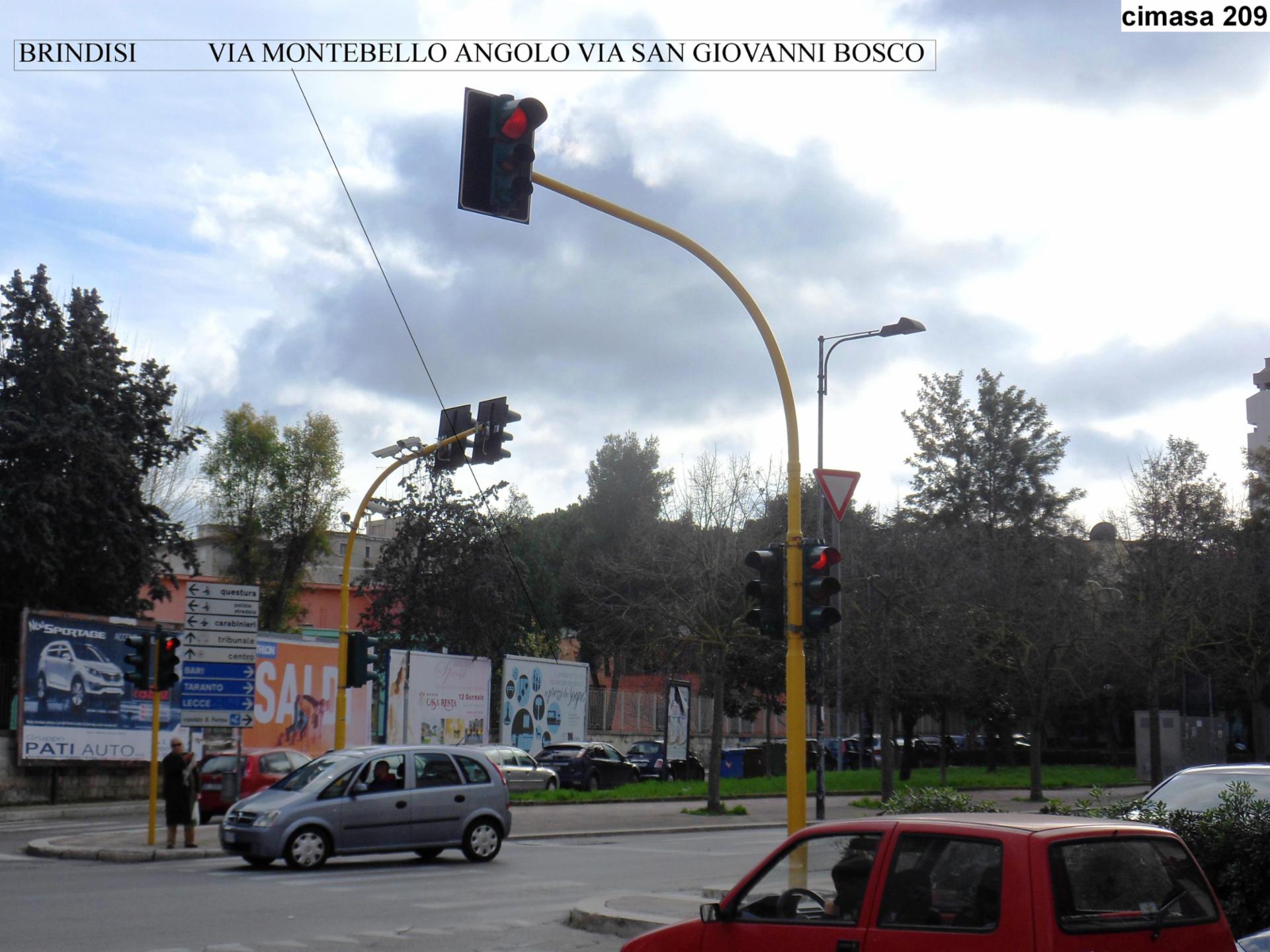 Impianto a VIA MONTEBELLO  Brindisi