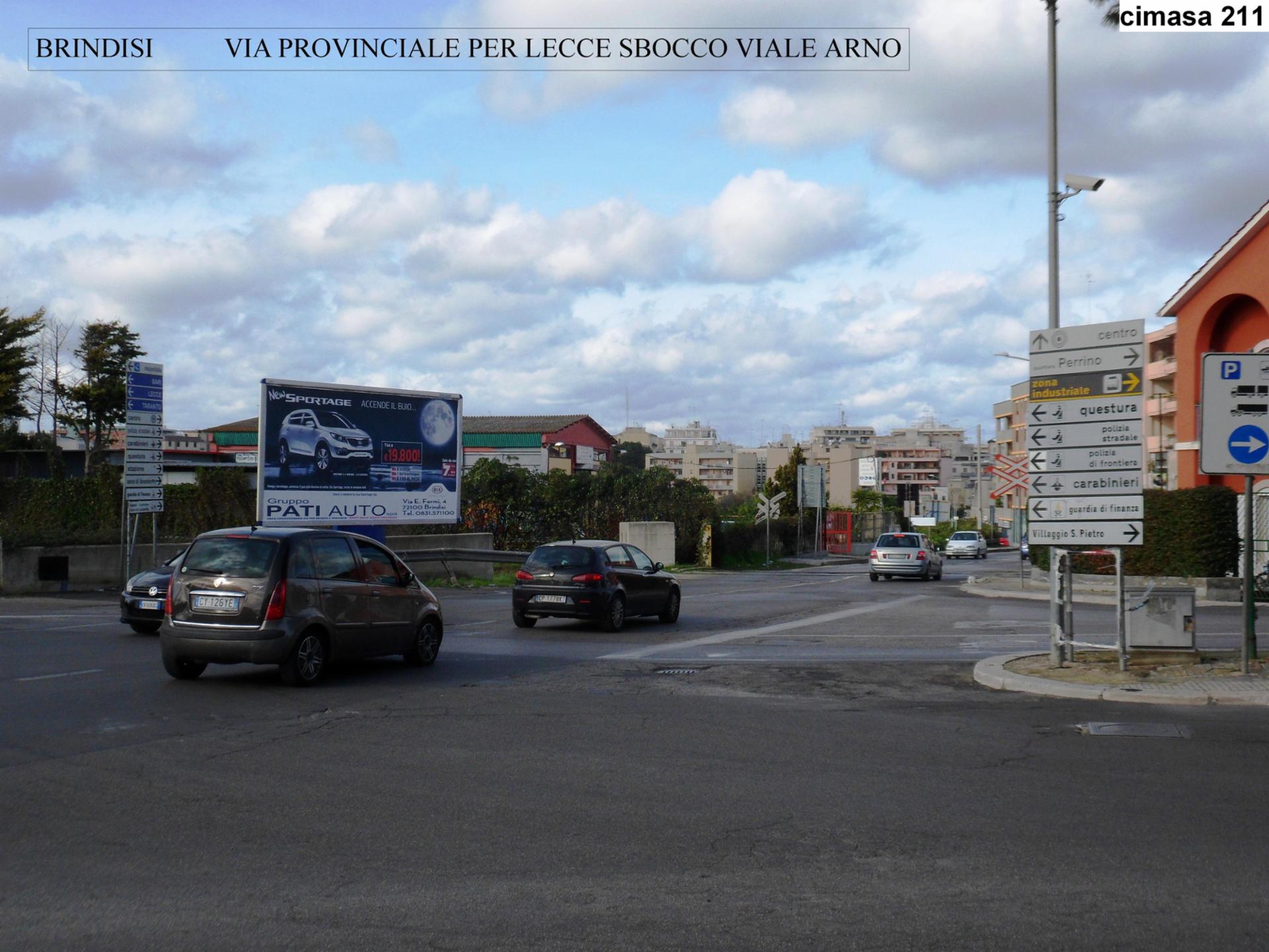 Impianto 6 X 3 a Brindisi, in zona Barber's shop