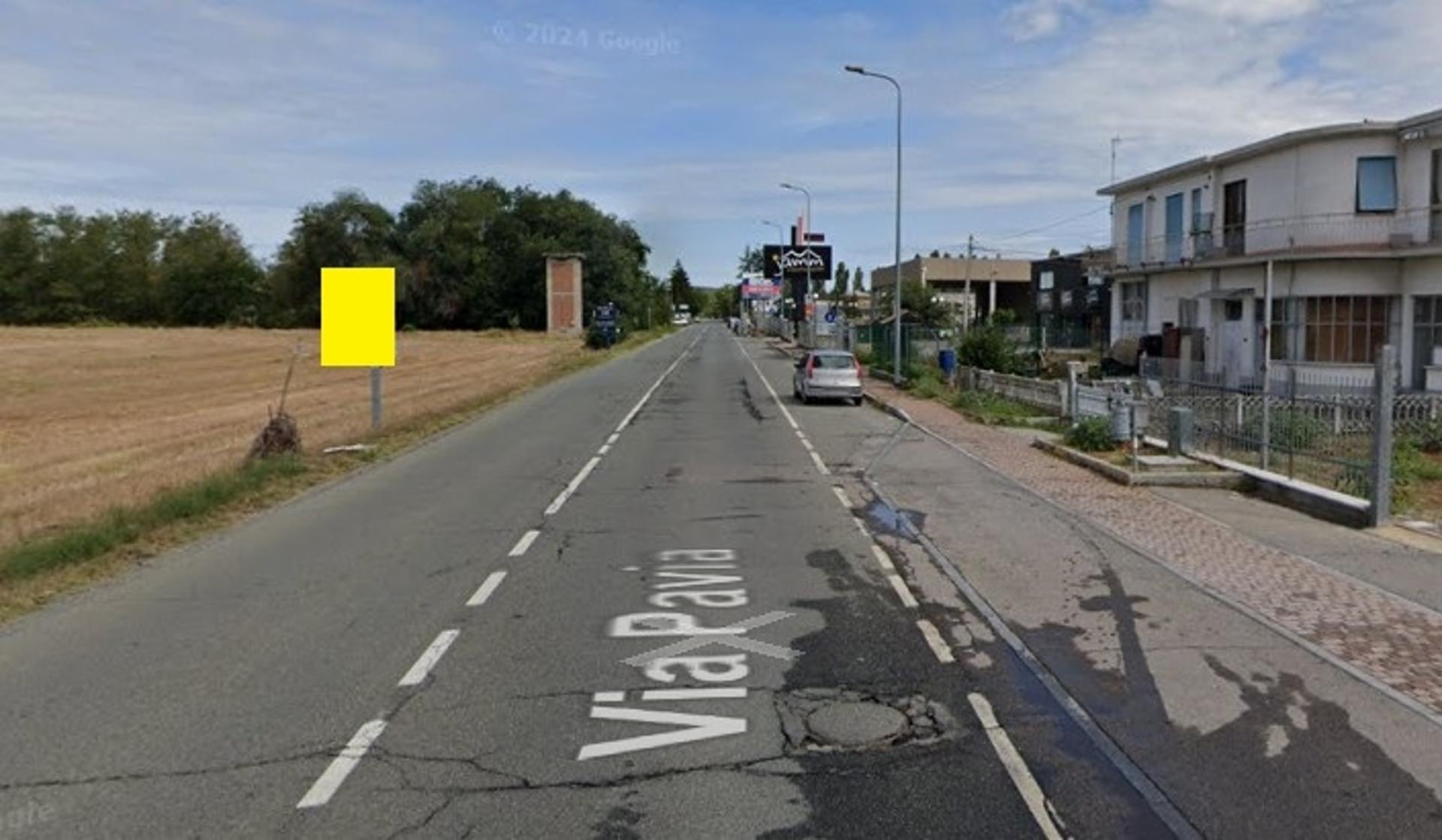 Impianto CARTELLONISTICA a Alessandria, in zona Antica Casa Rava