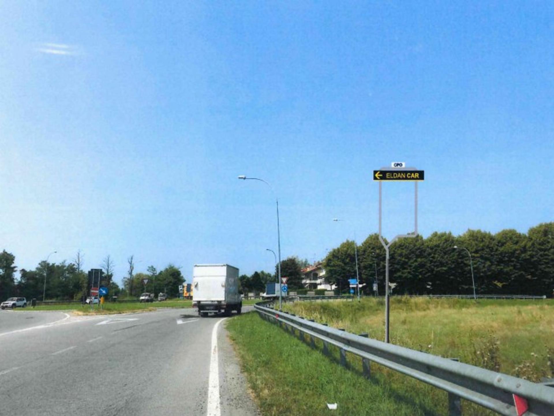 Impianto a S.P. 144 Km. 10+090/dx  Albairate