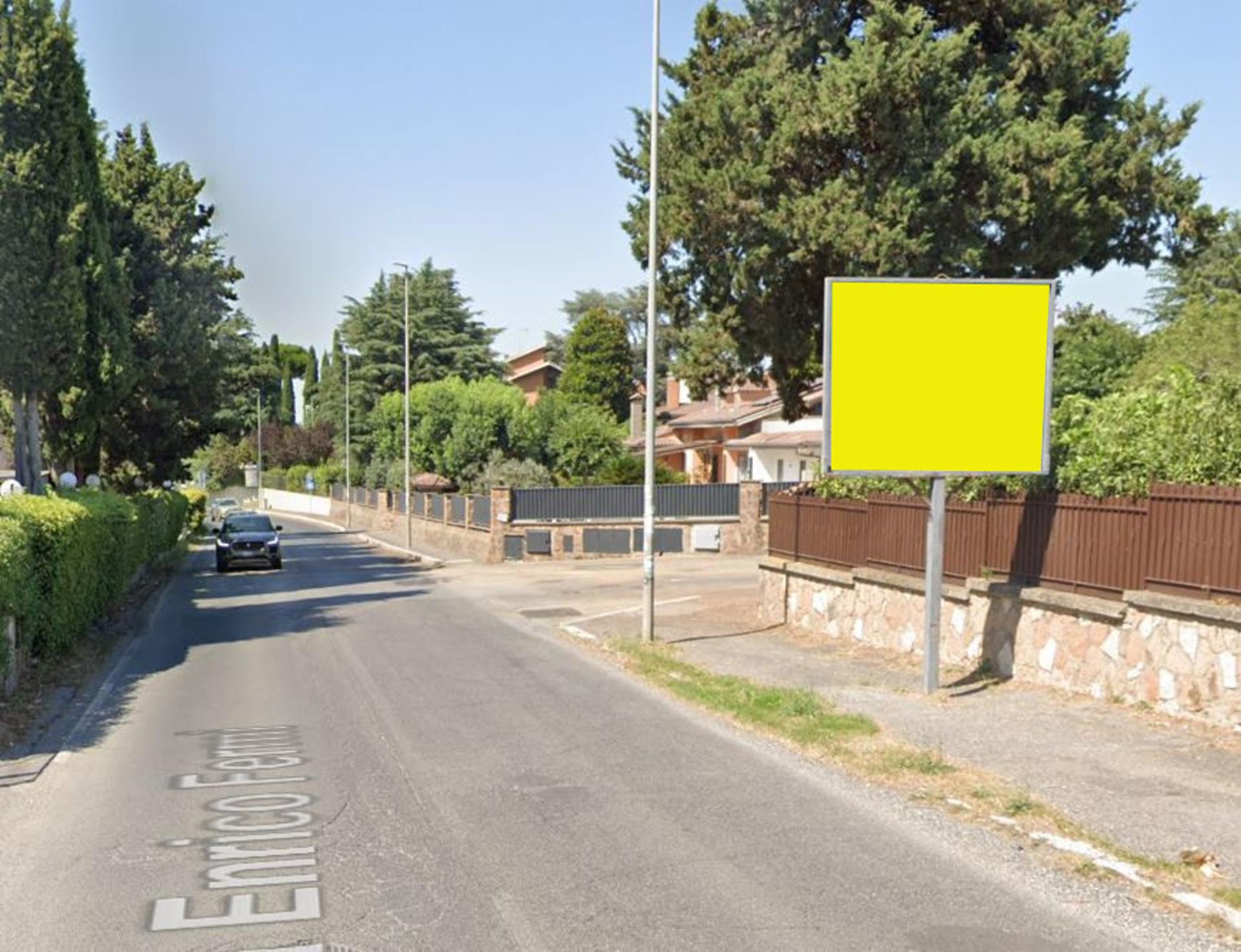 Impianto CARTELLONISTICA a Frascati, in zona Là