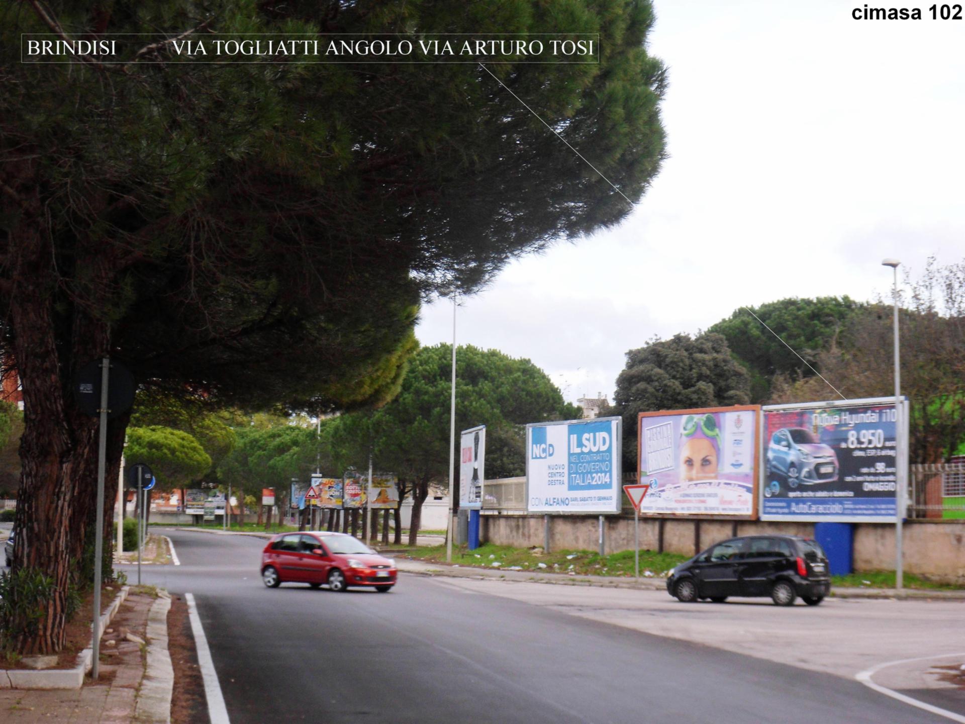 Impianto a VIA TOGLIATTI  Brindisi