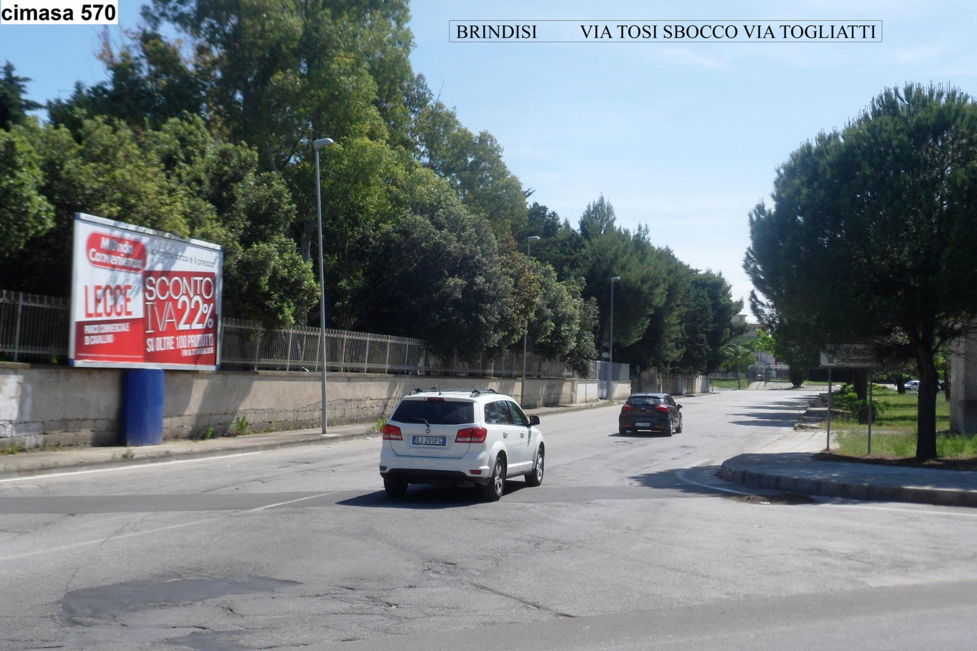 Impianto a VIA ARTURO TOSI  Brindisi