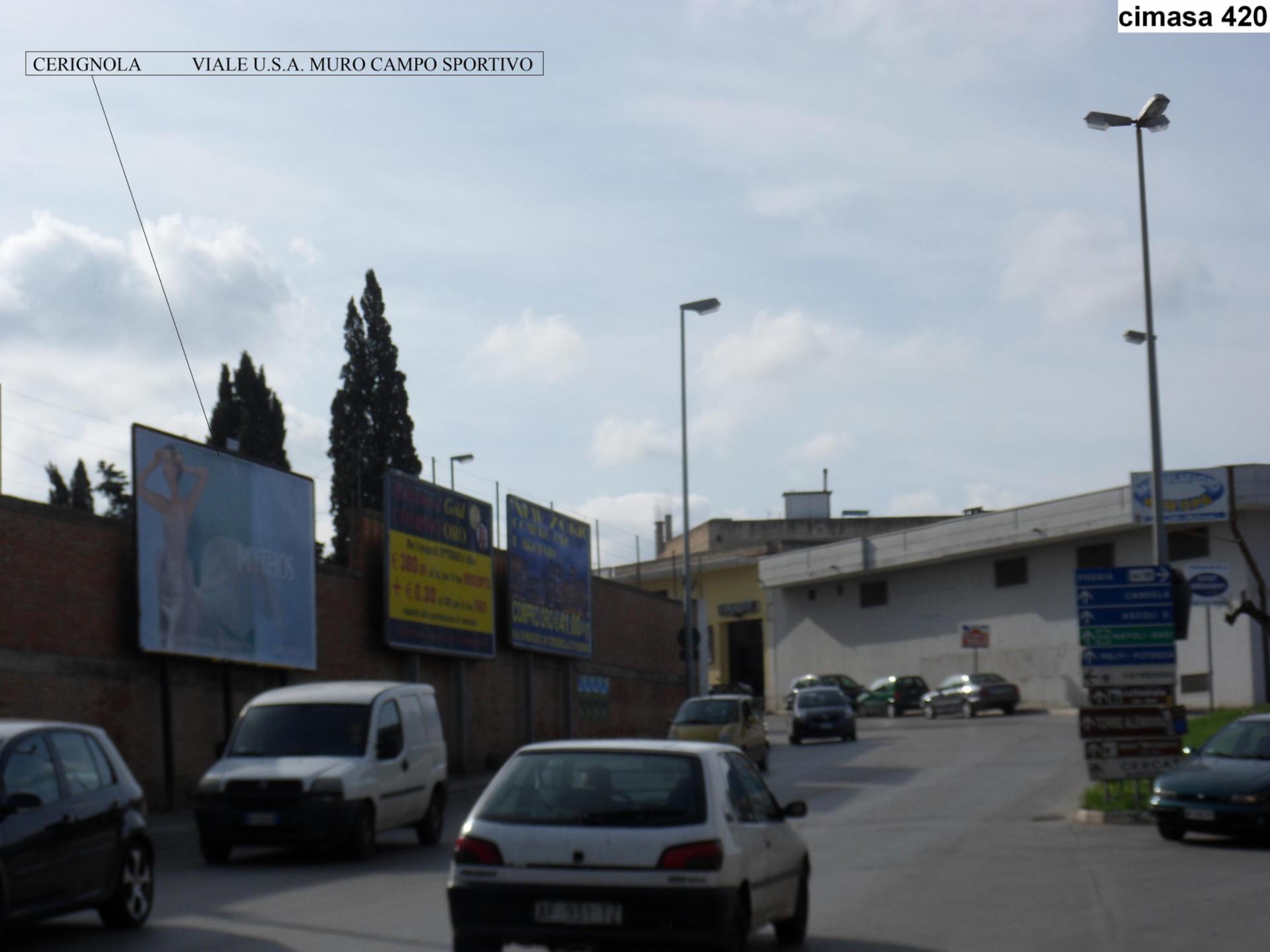 Impianto a VIALE U.S.A  Cerignola
