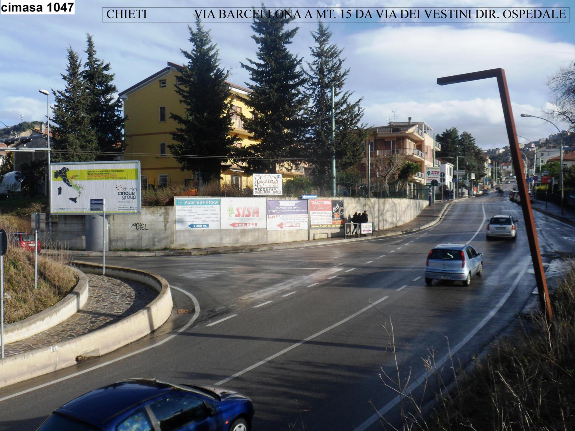 Impianto 6 X 3 a Chieti, in zona Caffe Mediterraneo