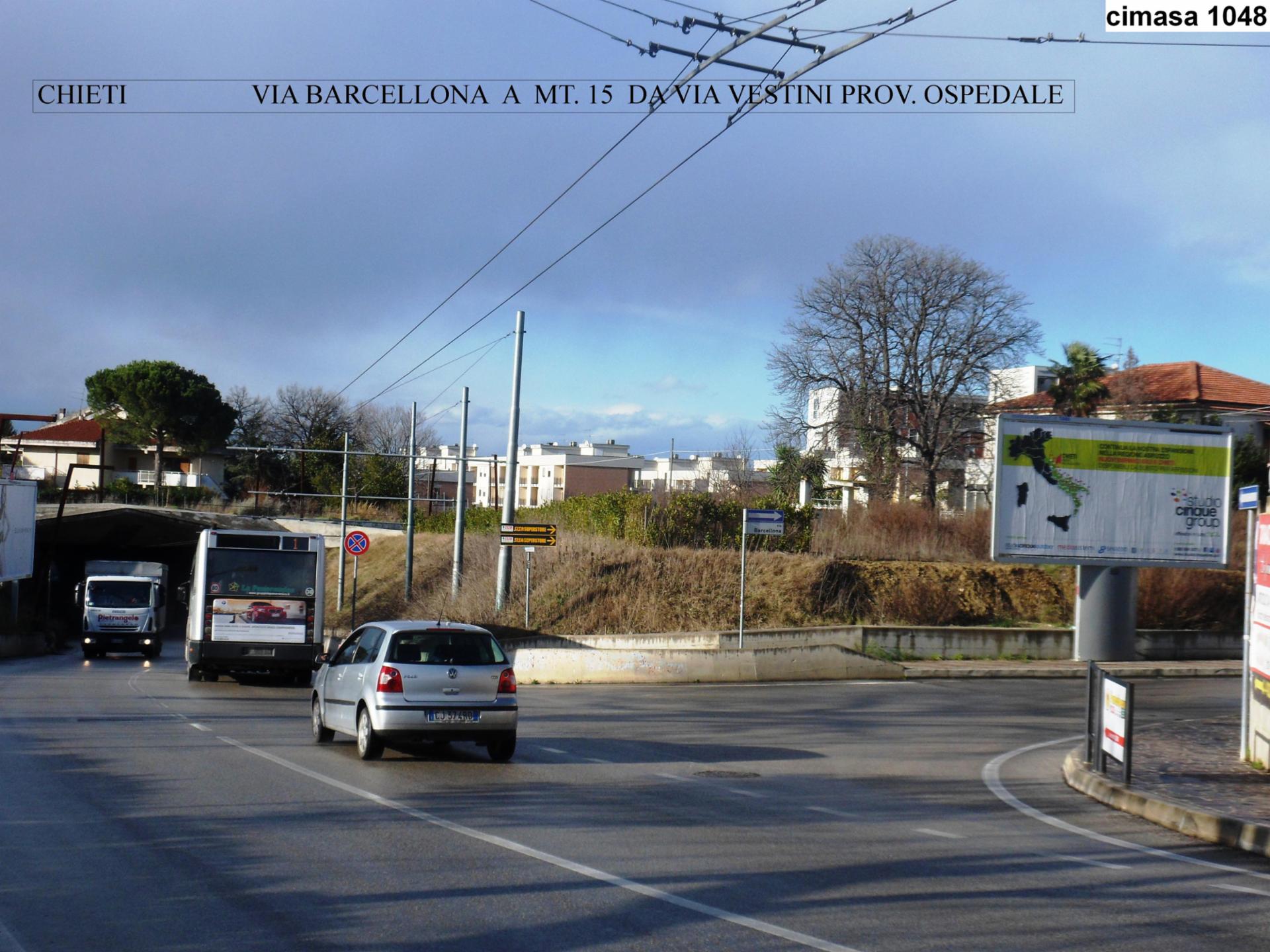 Impianto 6 X 3 a Chieti, in zona Caffe Mediterraneo