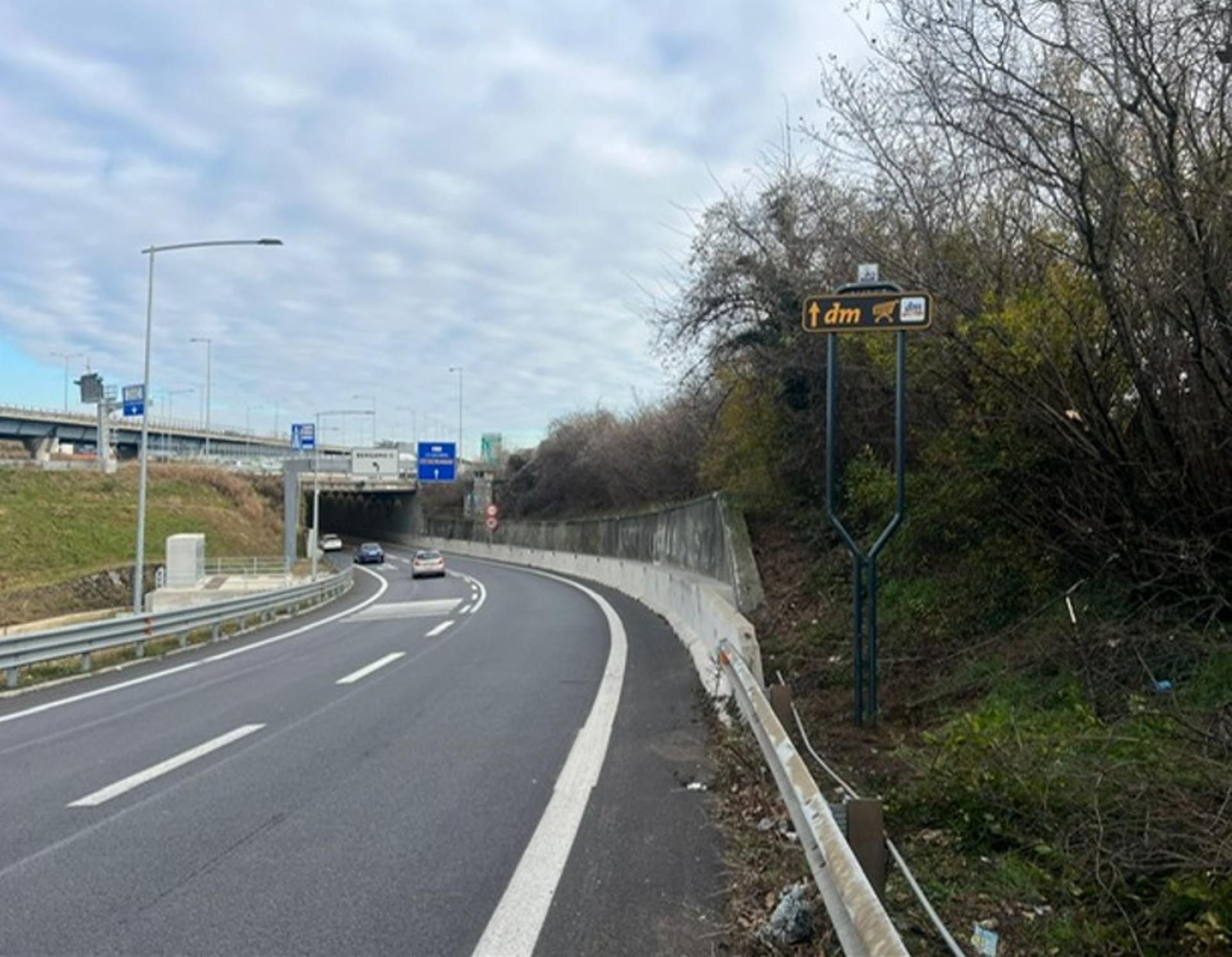 Impianto frecce / preinsegne a Bergamo
