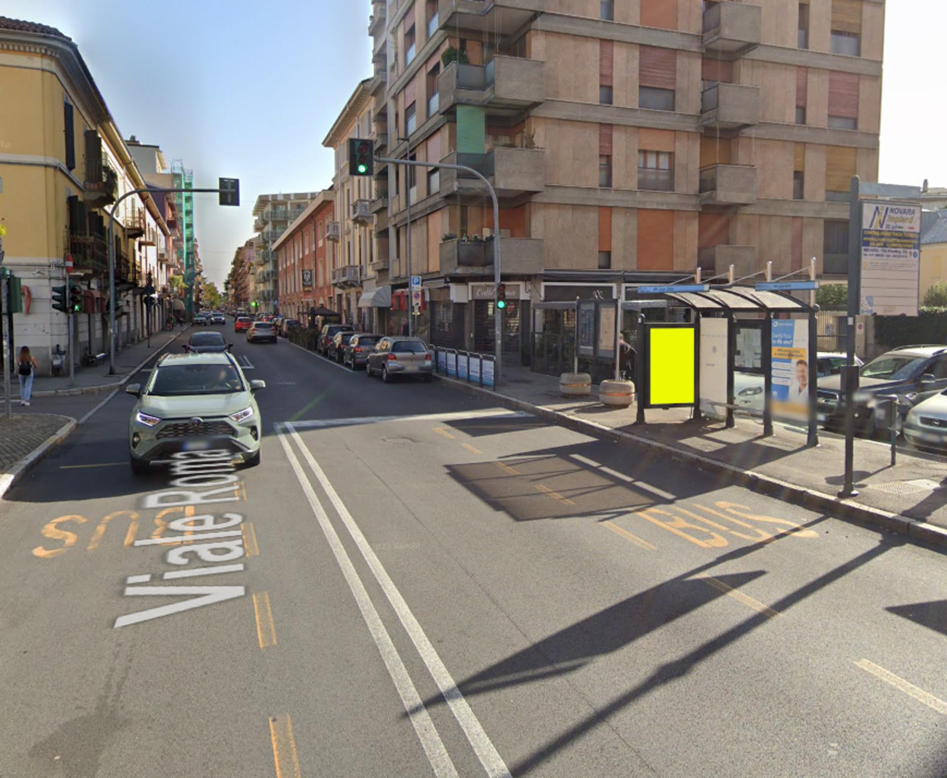 Impianto a Largo Balbo Fermata 246  Novara