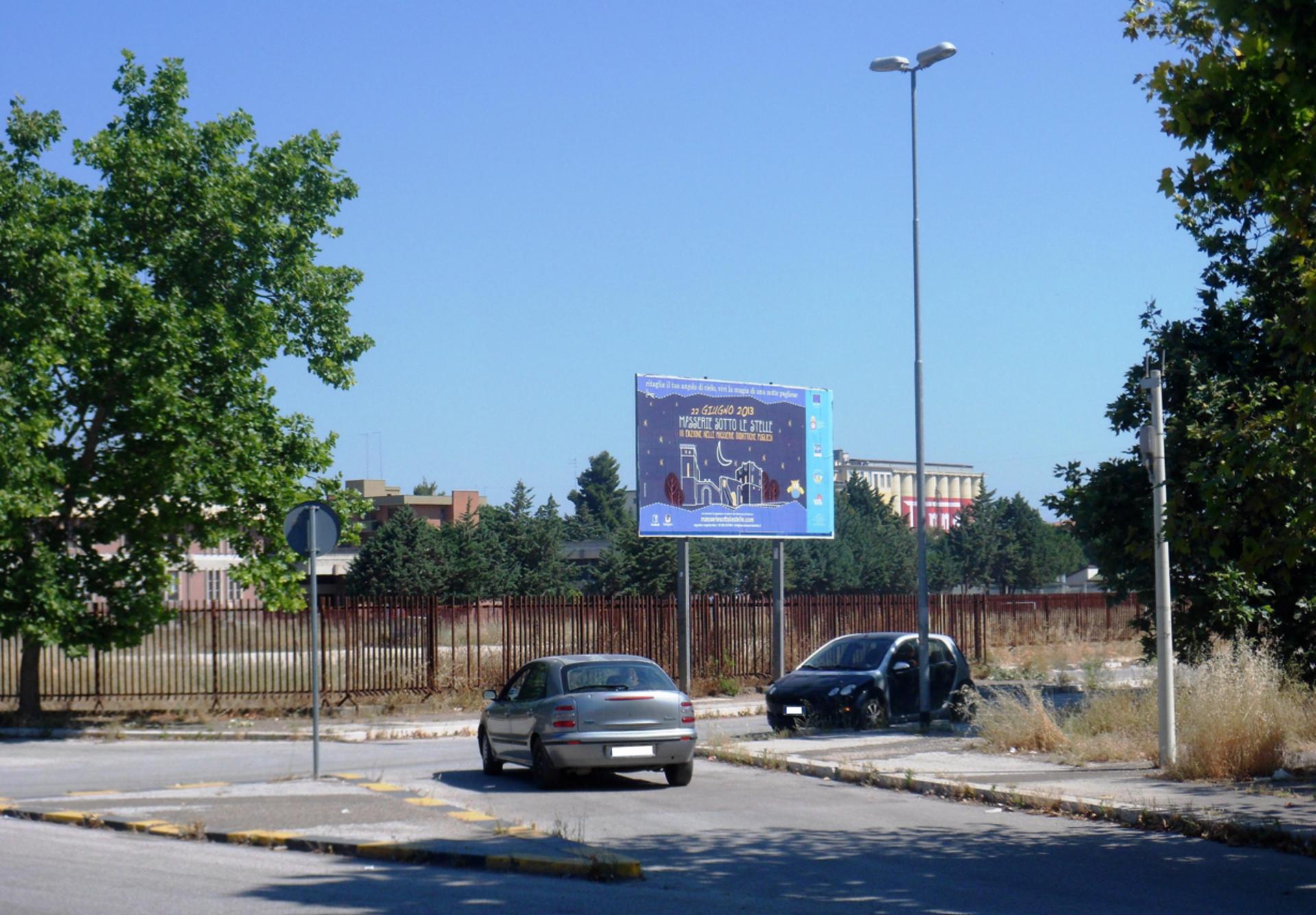 Impianto 6 X 3 a Foggia, in zona McDonald's