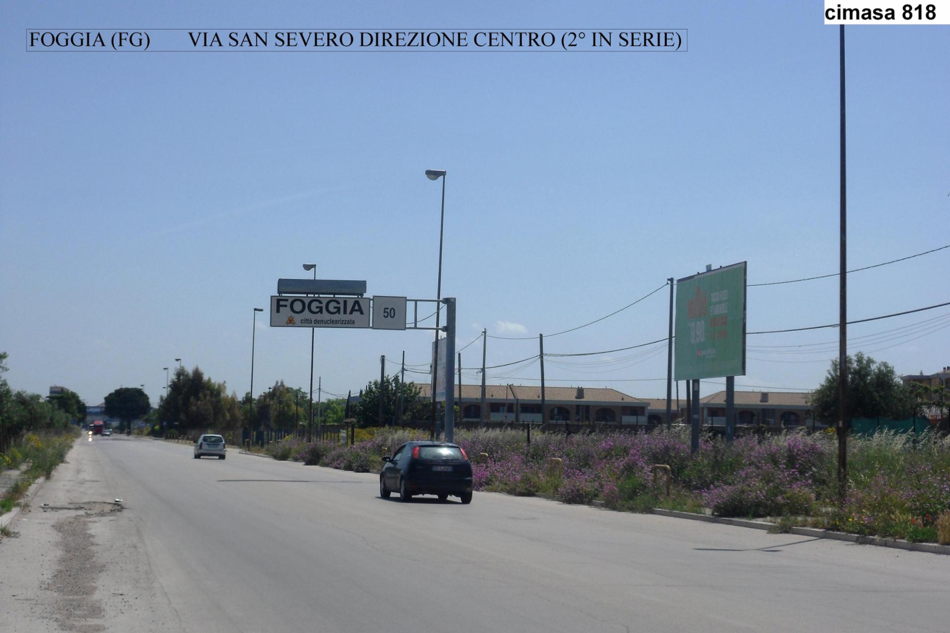 Impianto 6 X 3 a Foggia, in zona PENNY