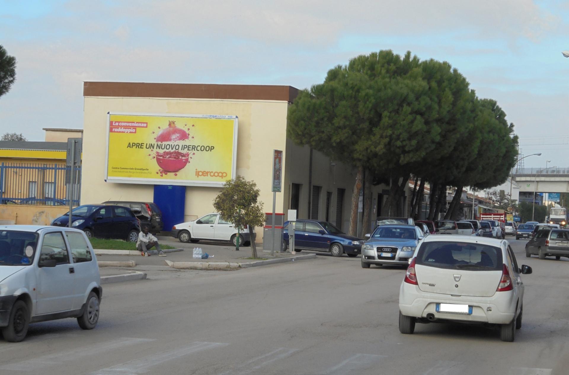 Impianto 6 X 3 a Foggia, in zona Gate Caffè