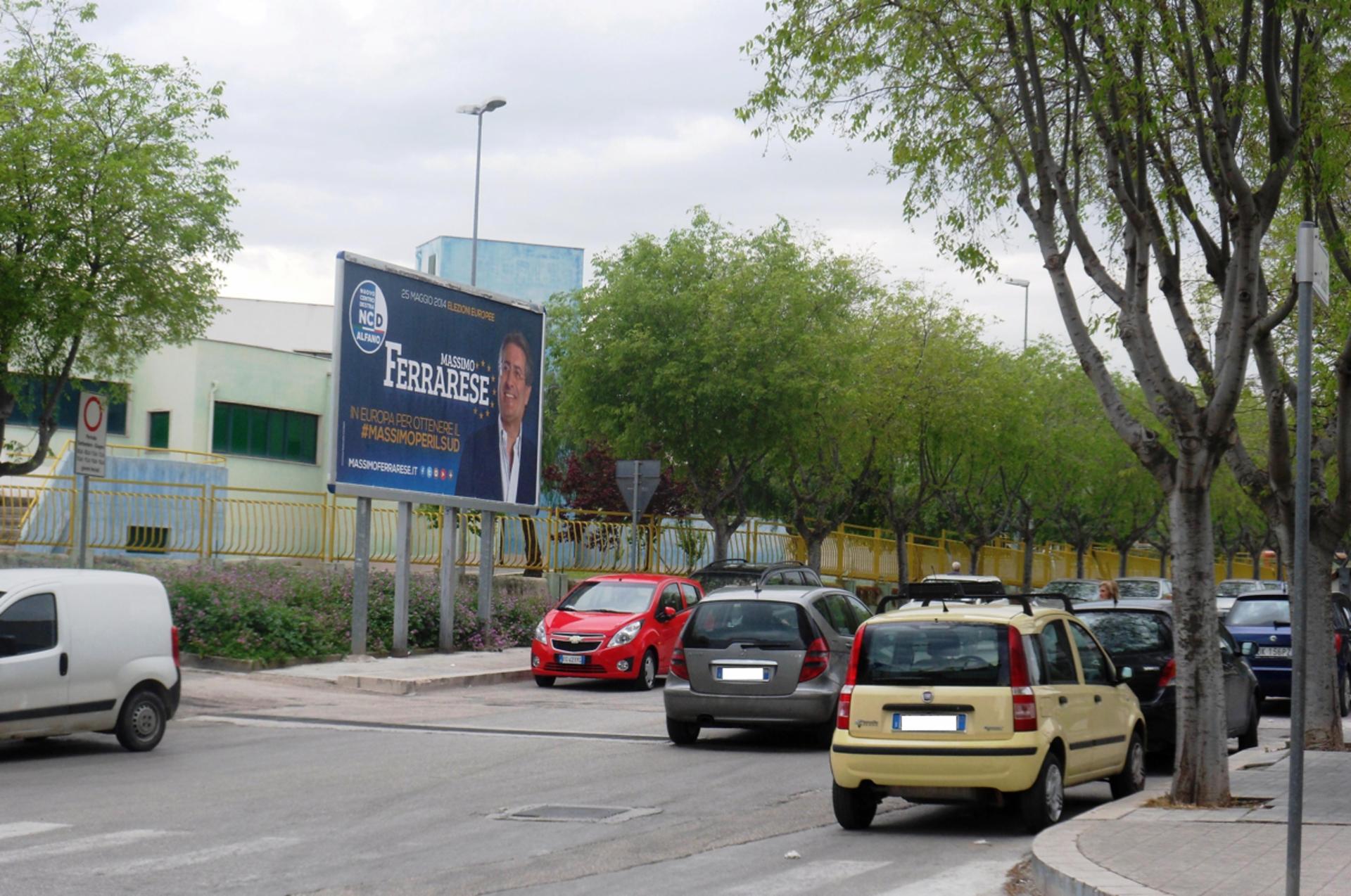 Impianto 6 X 3 a Manfredonia, in zona Calafuria