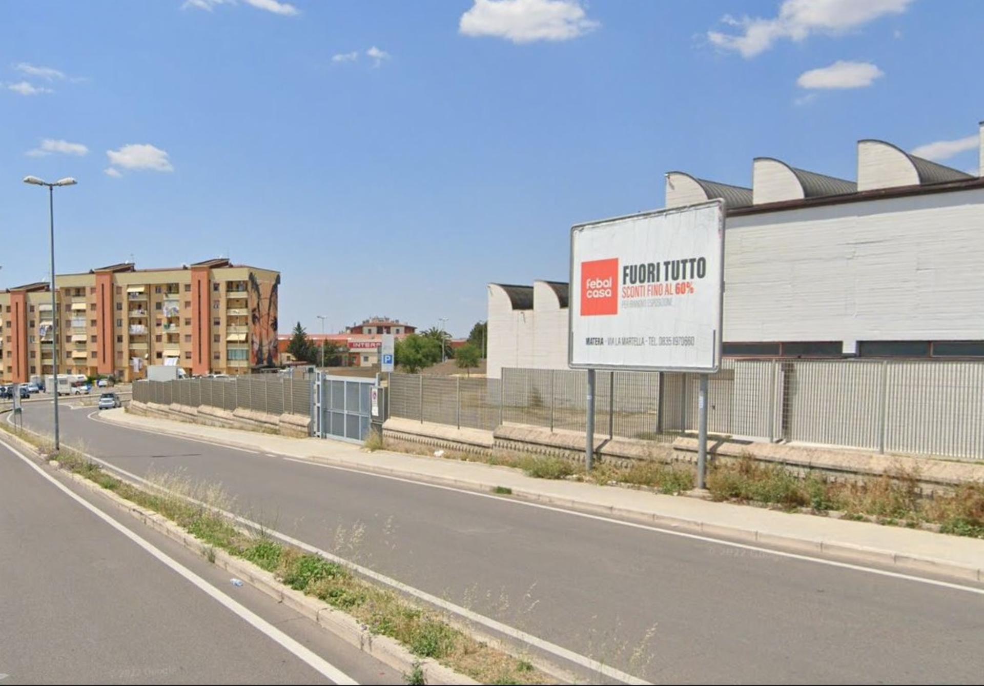 Impianto POSTER a Matera, in zona Interspar
