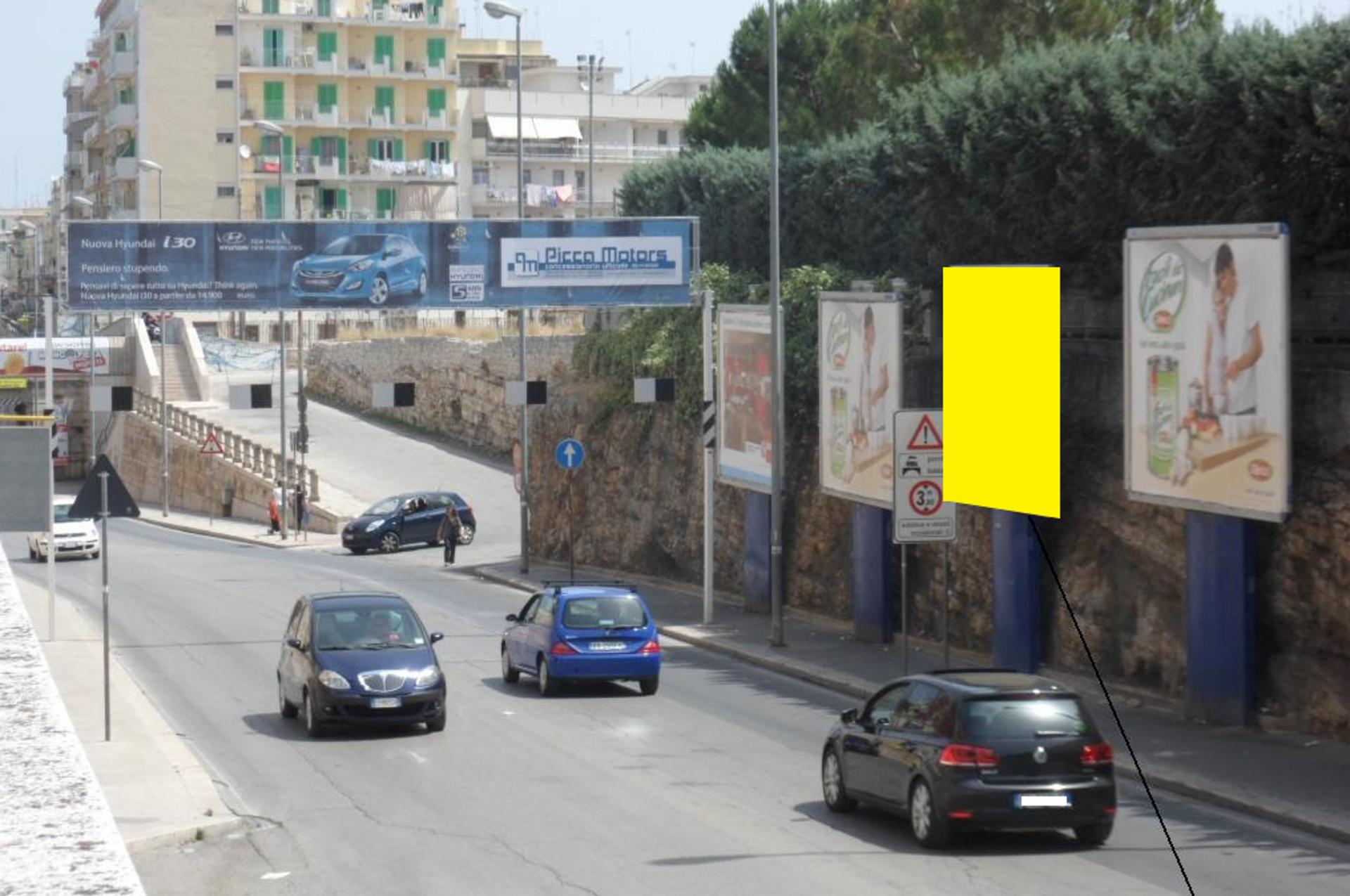 Impianto POSTER a Molfetta, in zona Tres Jolie