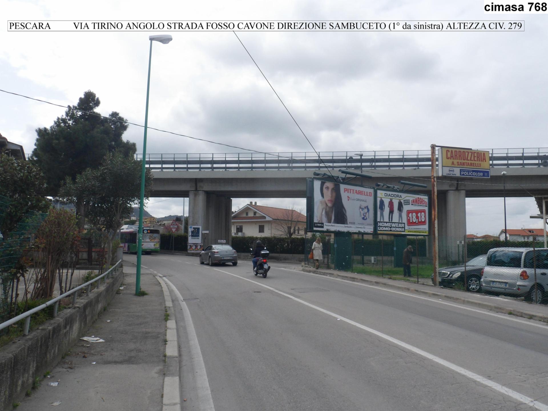 Impianto 6 X 3 a Pescara, in zona Campo San Marco