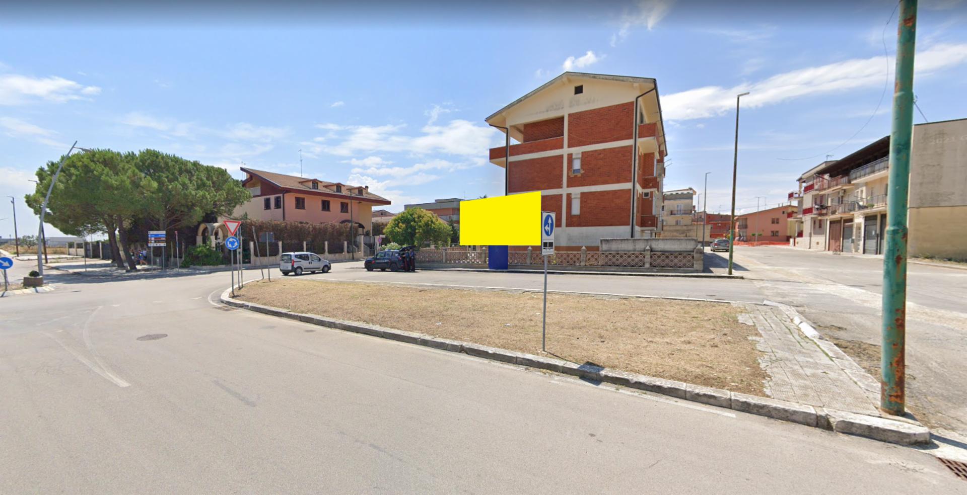 Impianto 6 X 3 a Poggiorsini, in zona Carabinieri