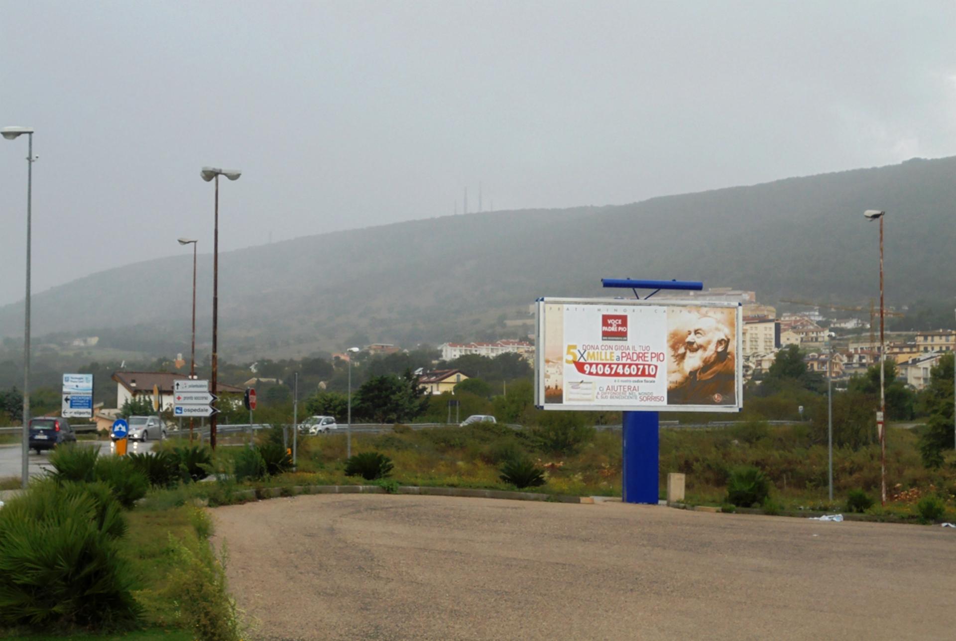 Impianto 6 X 3 a San Giovanni Rotondo, in zona Interspar