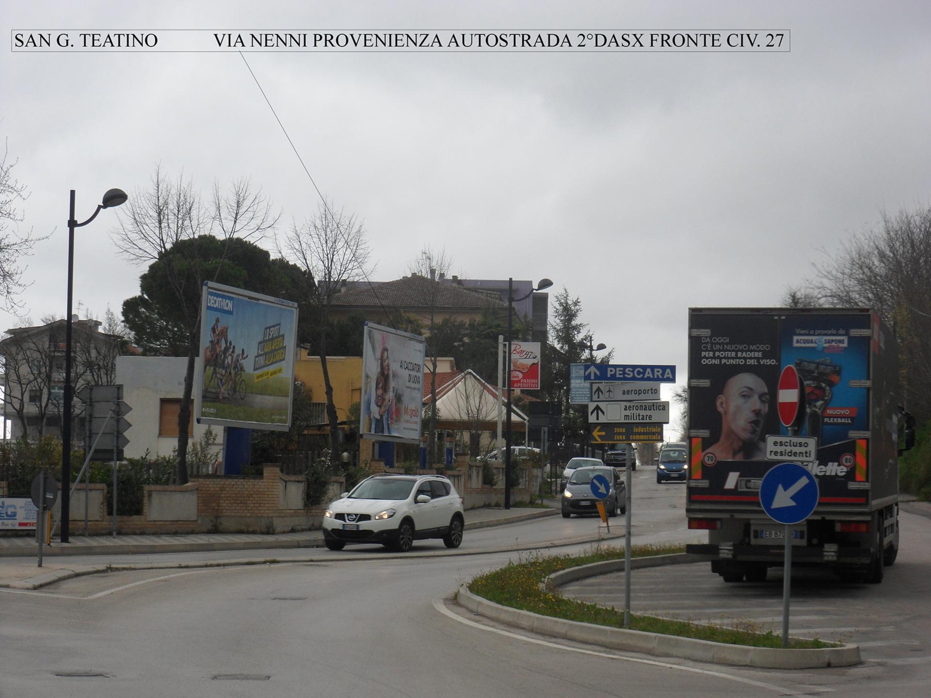 Impianto 6 X 3 a San Giovanni Teatino, in zona Kinga