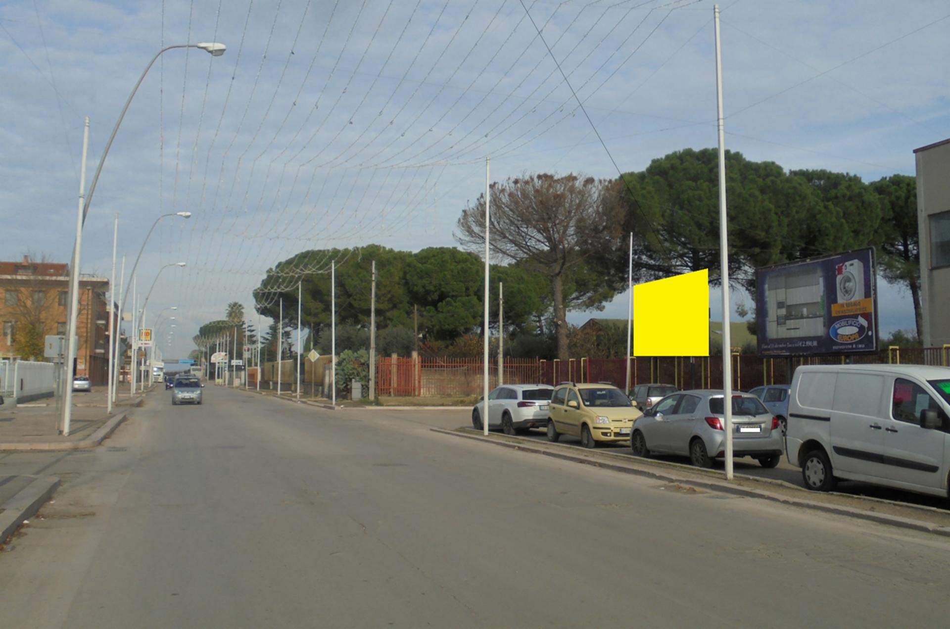 Impianto 6 X 3 a San Severo, in zona Chiostro