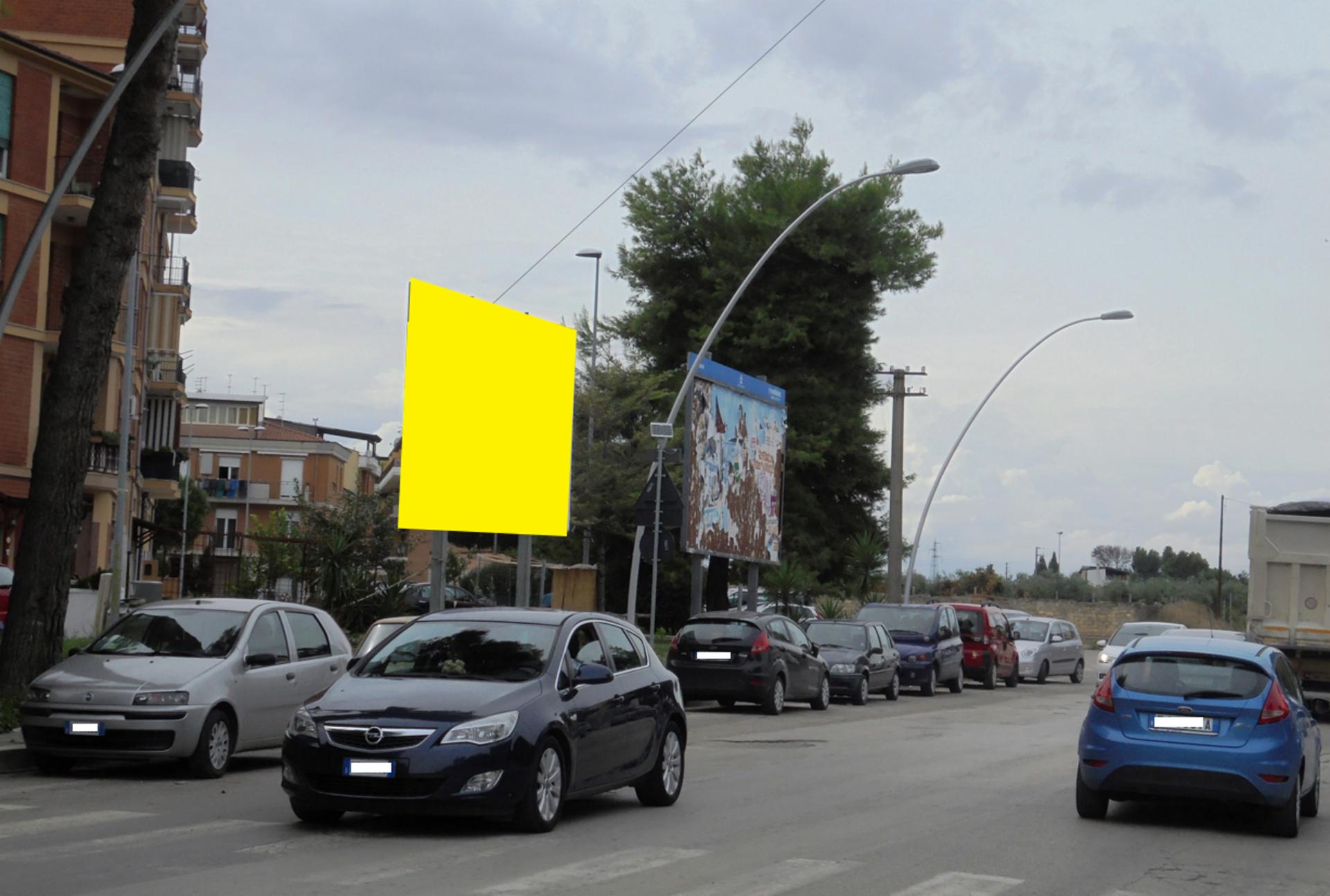 Impianto 6 X 3 a San Severo, in zona Statua di S. Giuseppe Artigiano