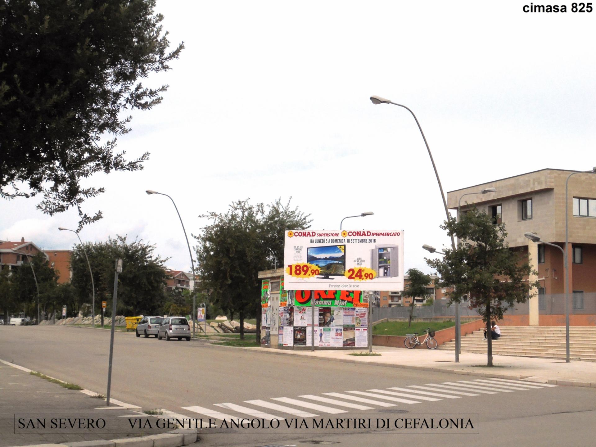 Impianto 6 X 3 a San Severo, in zona Lidl