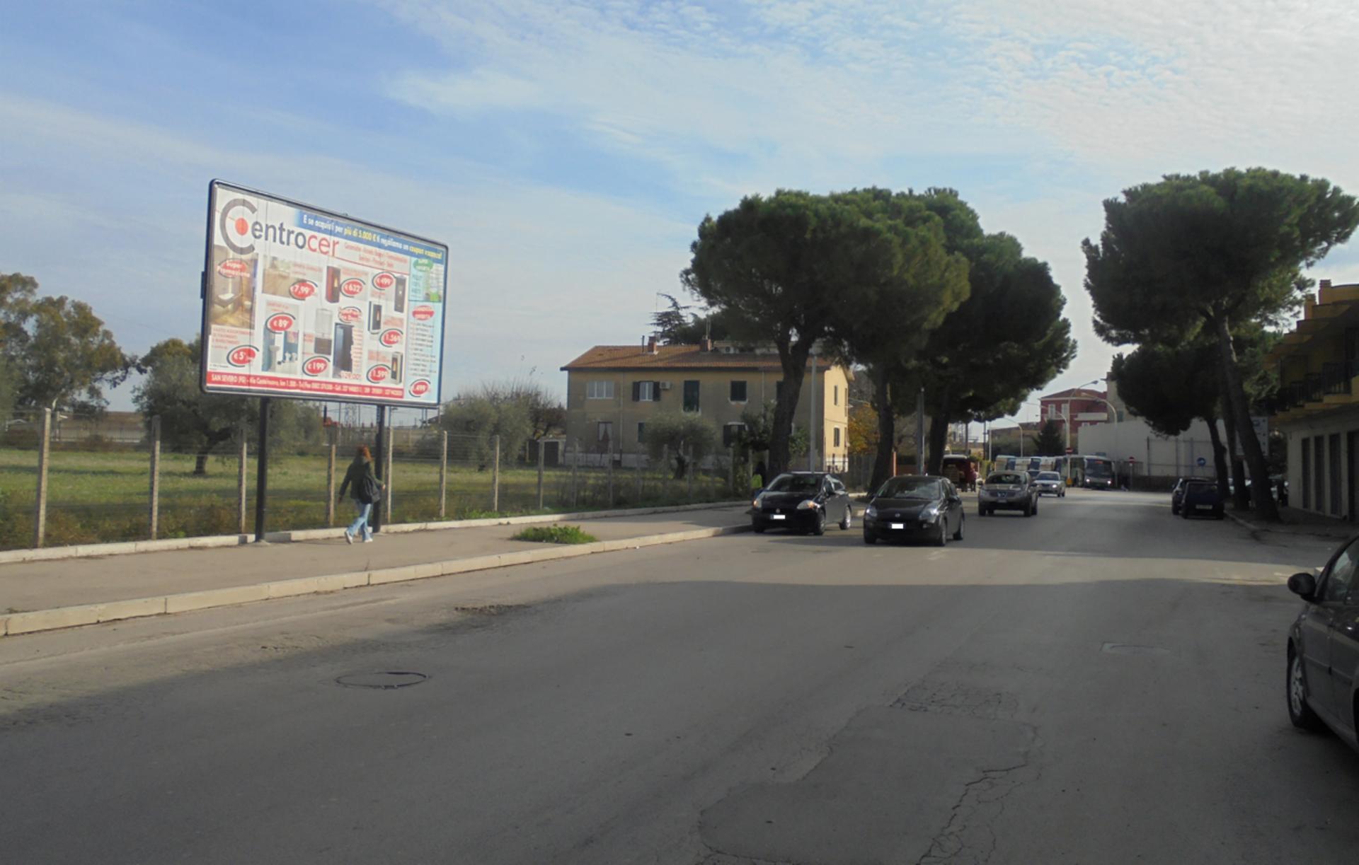 Impianto 6 X 3 a San Severo, in zona Lidl