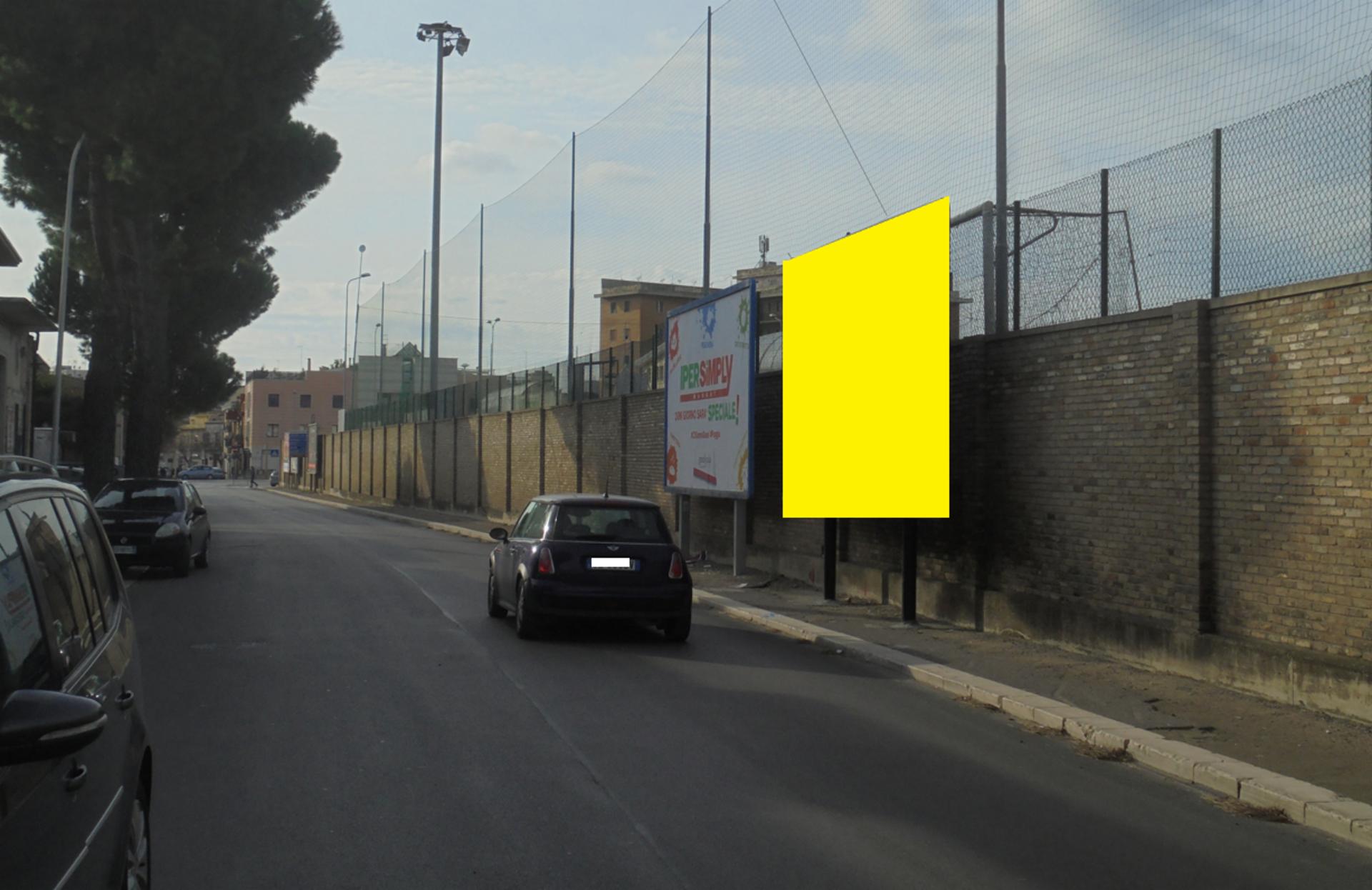 Impianto 6 X 3 a San Severo, in zona Lidl