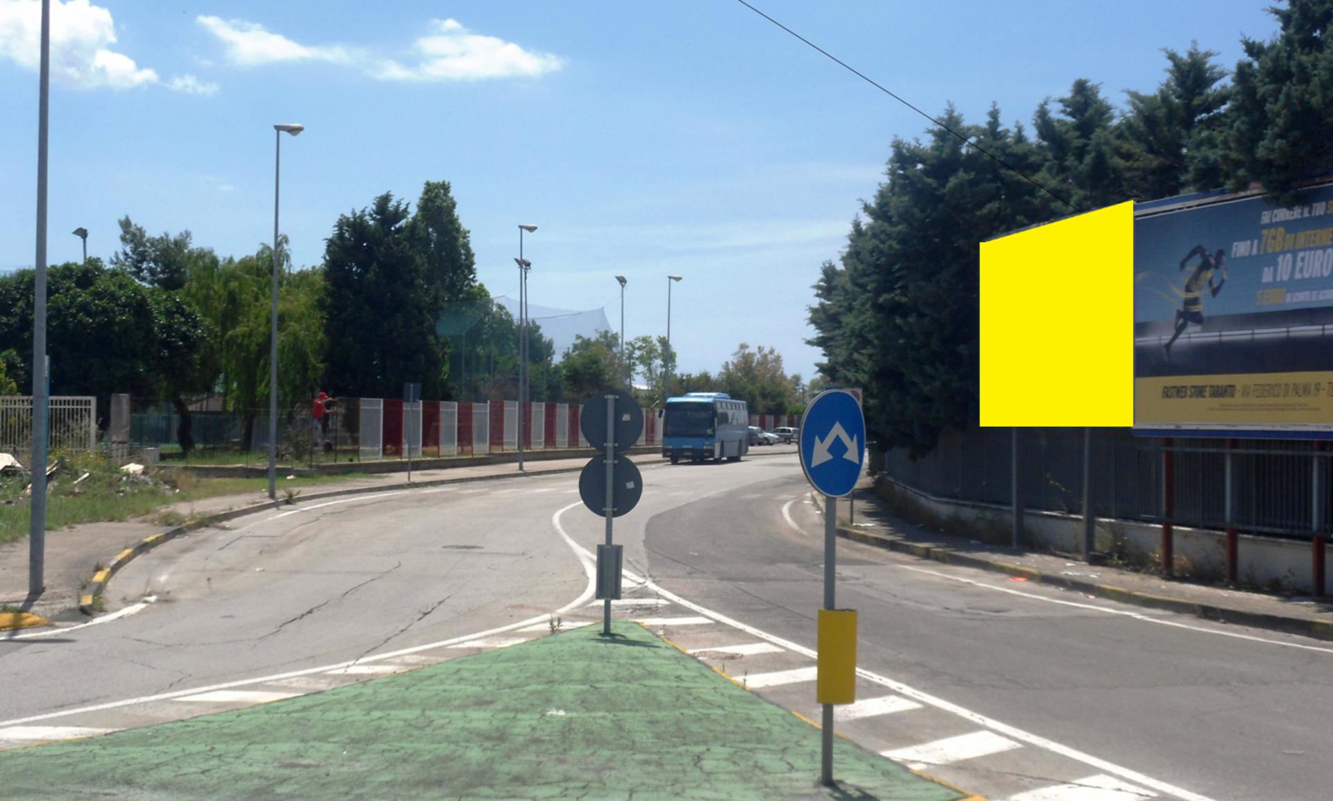 Impianto 6 X 3 a Taranto, in zona Lidl
