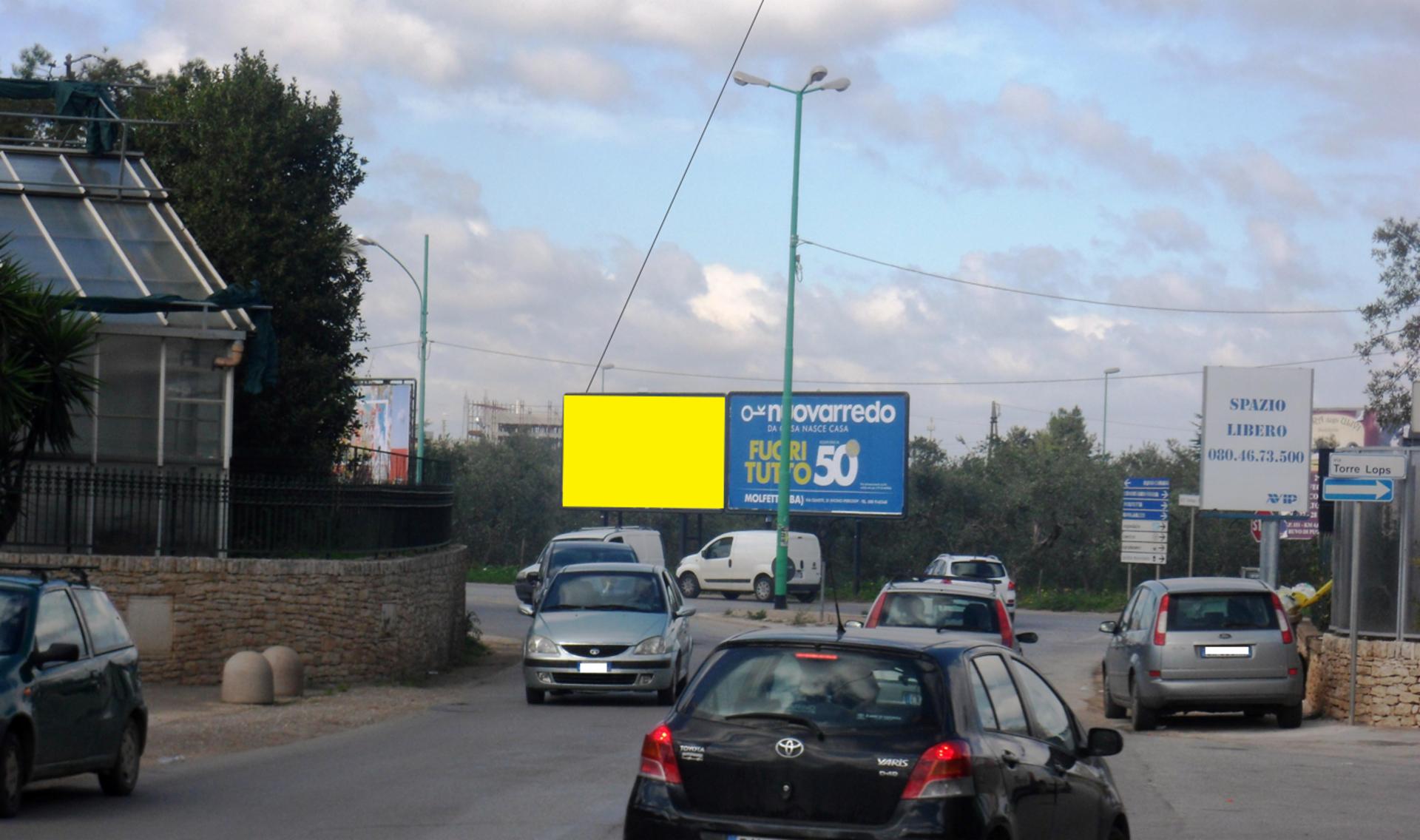 Impianto 6 X 3 a Terlizzi, in zona Caravan serraglio
