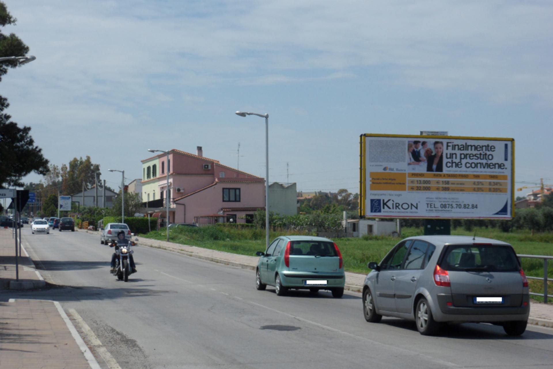 Impianto 6 X 3 a Termoli, in zona Statua di San Pio da Petrelcina